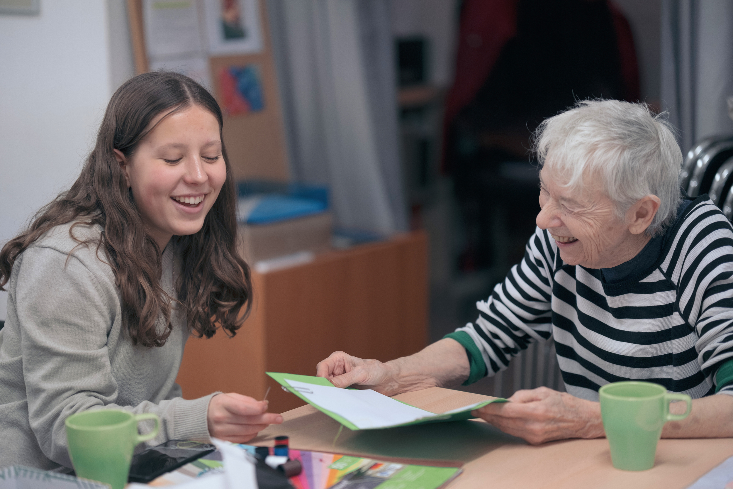 Gestalten mit  Jung und Alt