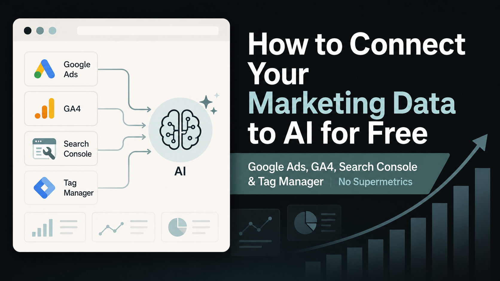 How to Connect Your Marketing Data to AI for Free - Google Ads, GA4, Search Console &amp; Tag Manager (No Supermetrics)