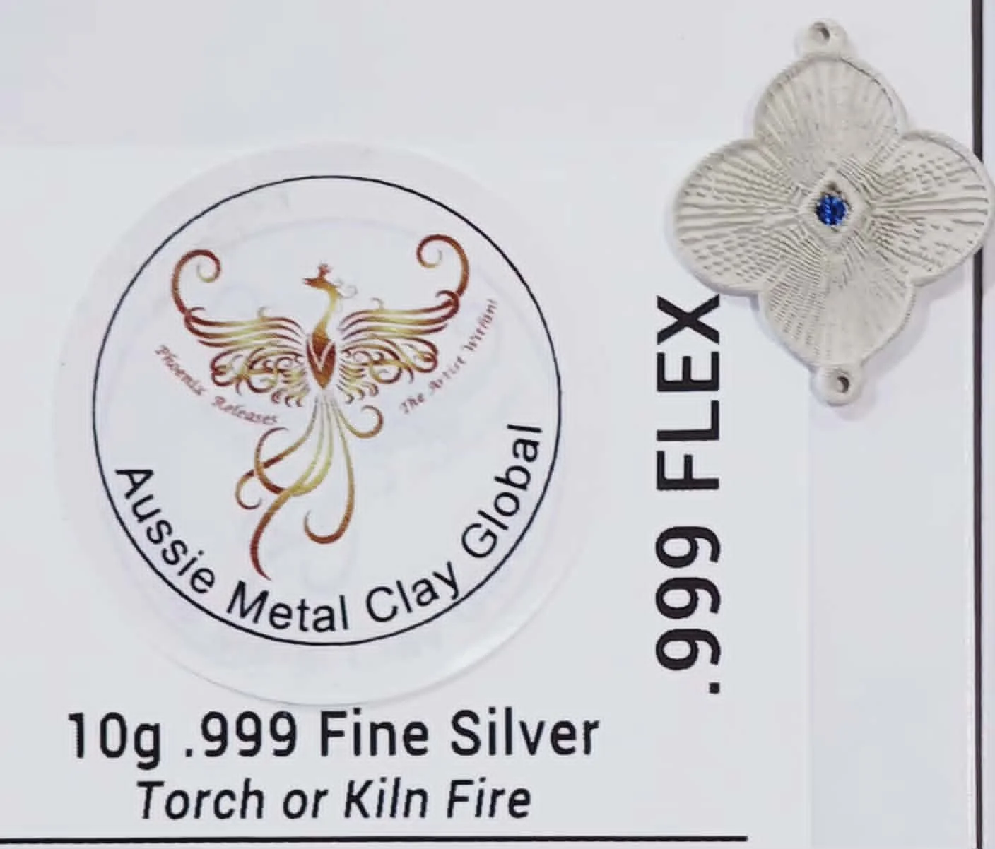 New Improved - AMC .999 Silver Flex ~ Torch & Kiln Clay