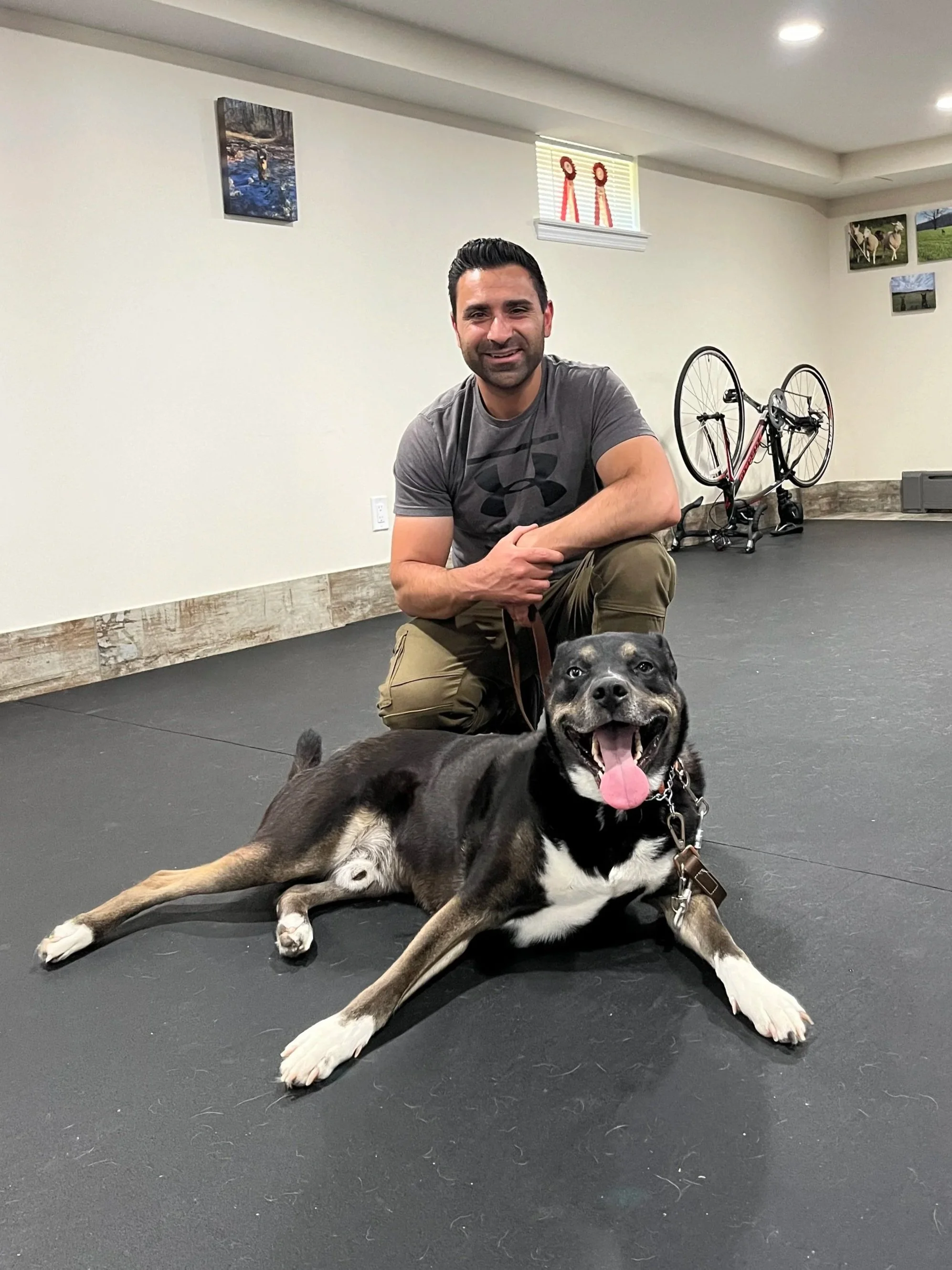 Anthony and Olaf hanging out after class