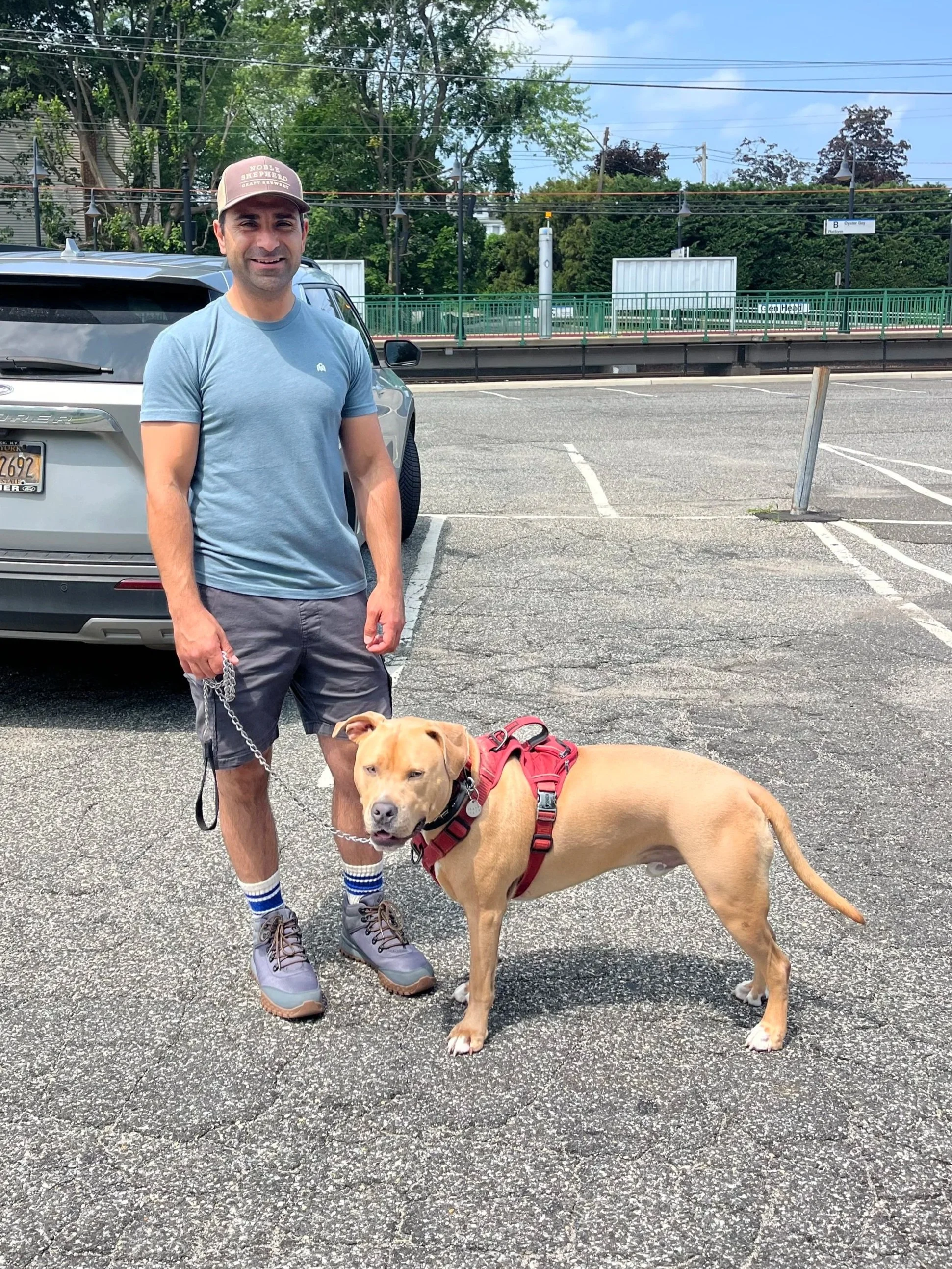 Anthony and Arlo at group class