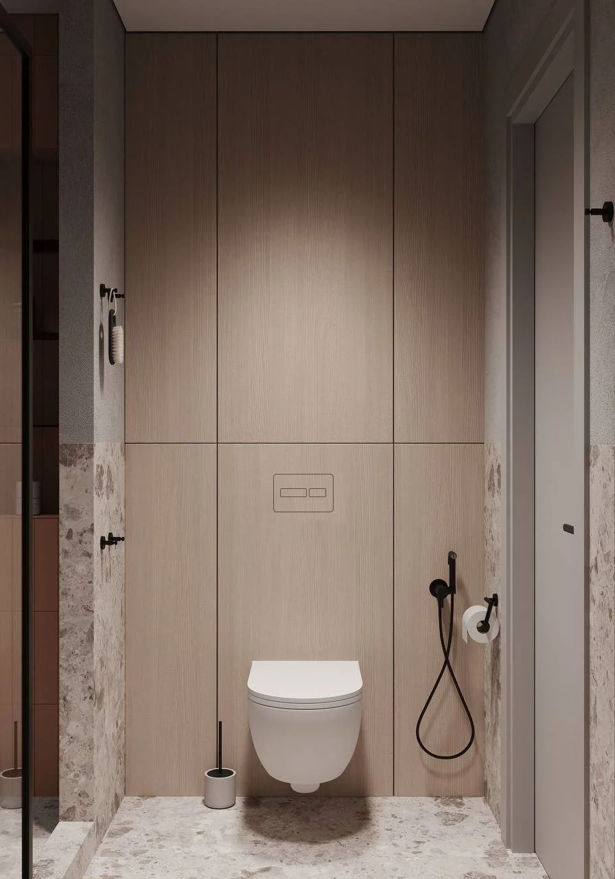 Edplit hidden flush button