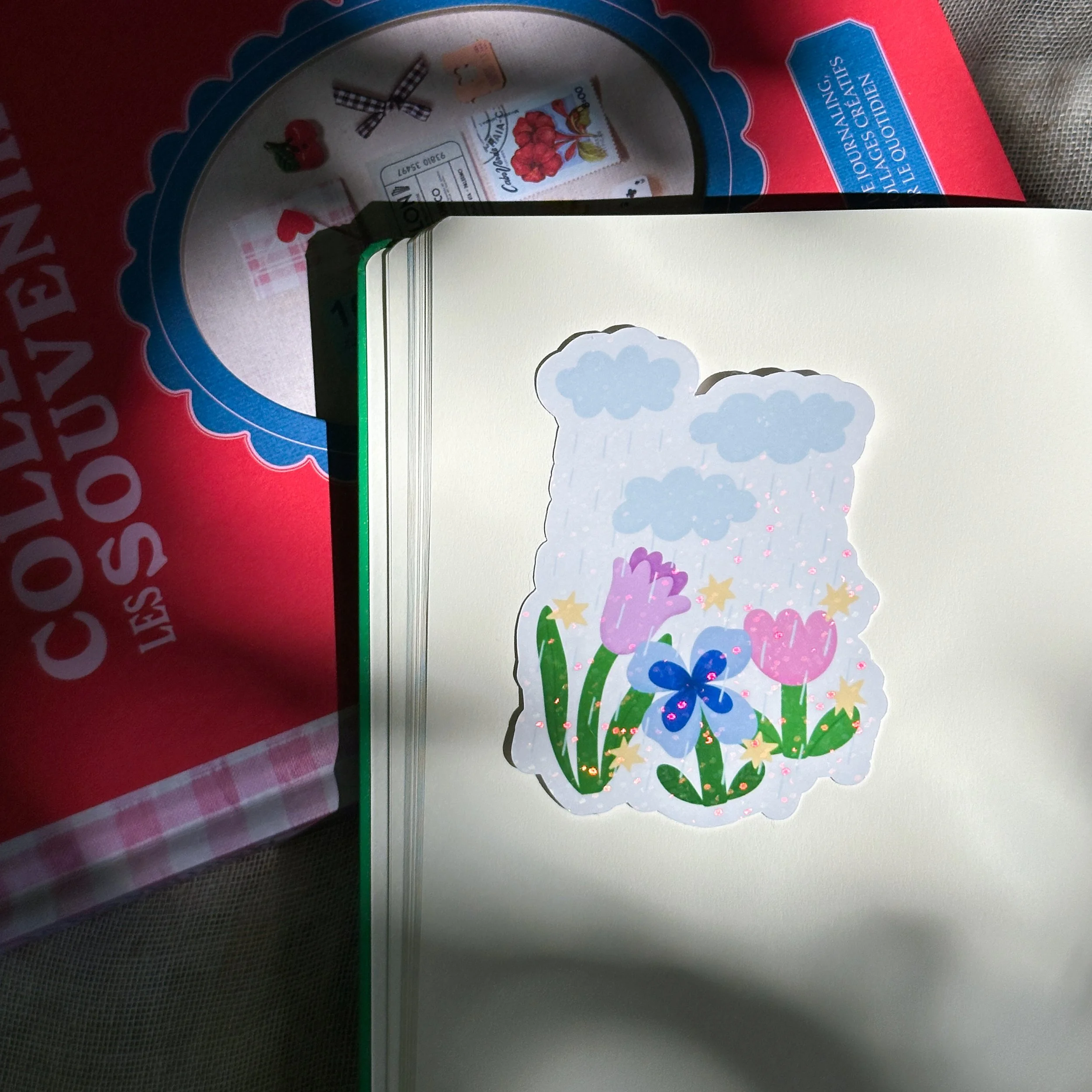 STICKER - DE LA PLUIE POUR LES FLEURS