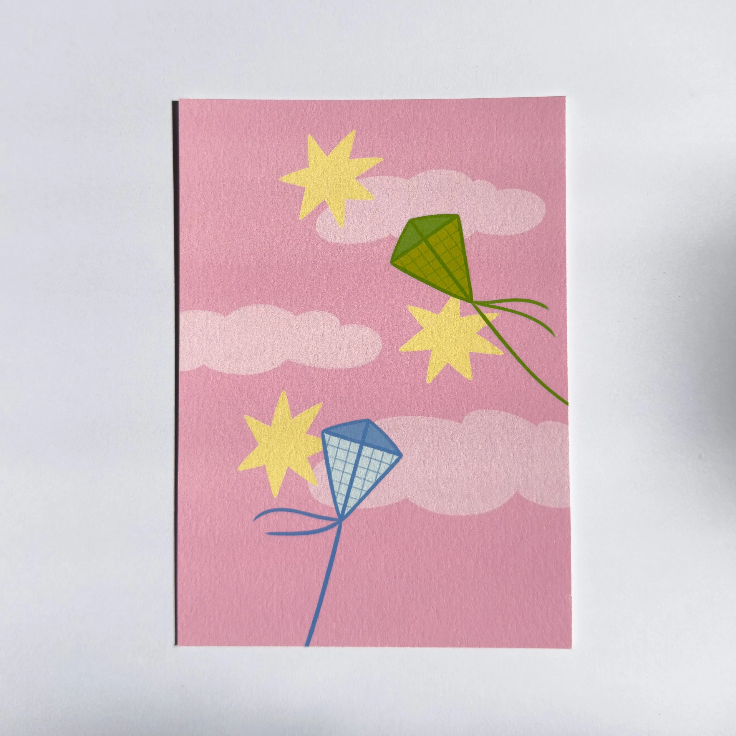 CARTE - LES CERFS-VOLANTS