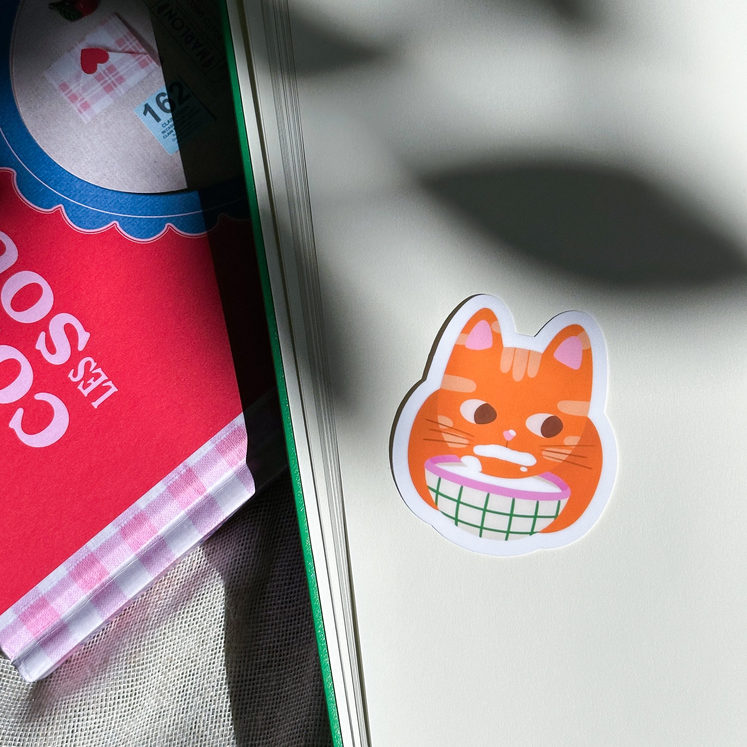 STICKER - MOUSTACHE DE LAIT