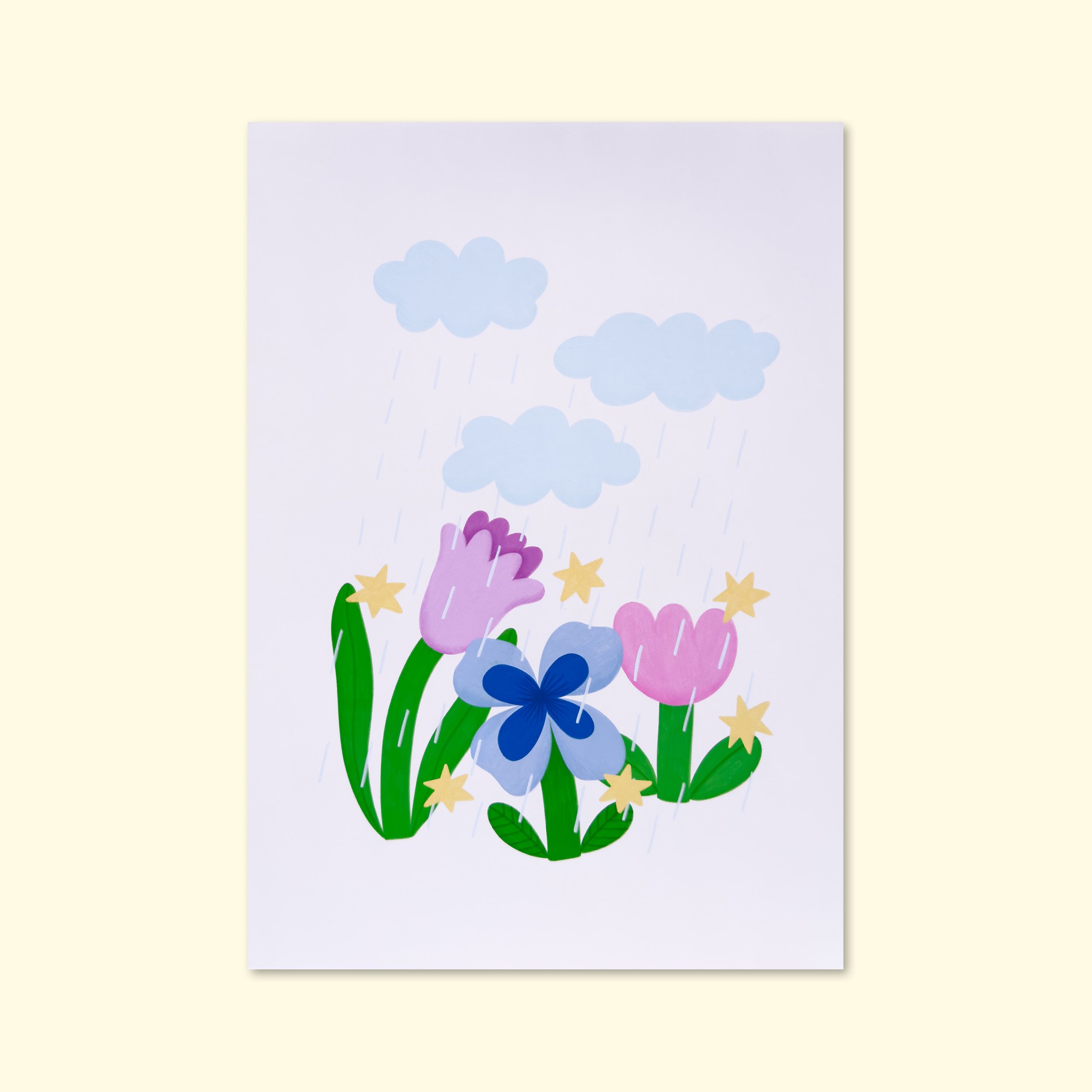 DE LA PLUIE POUR LES FLEURS