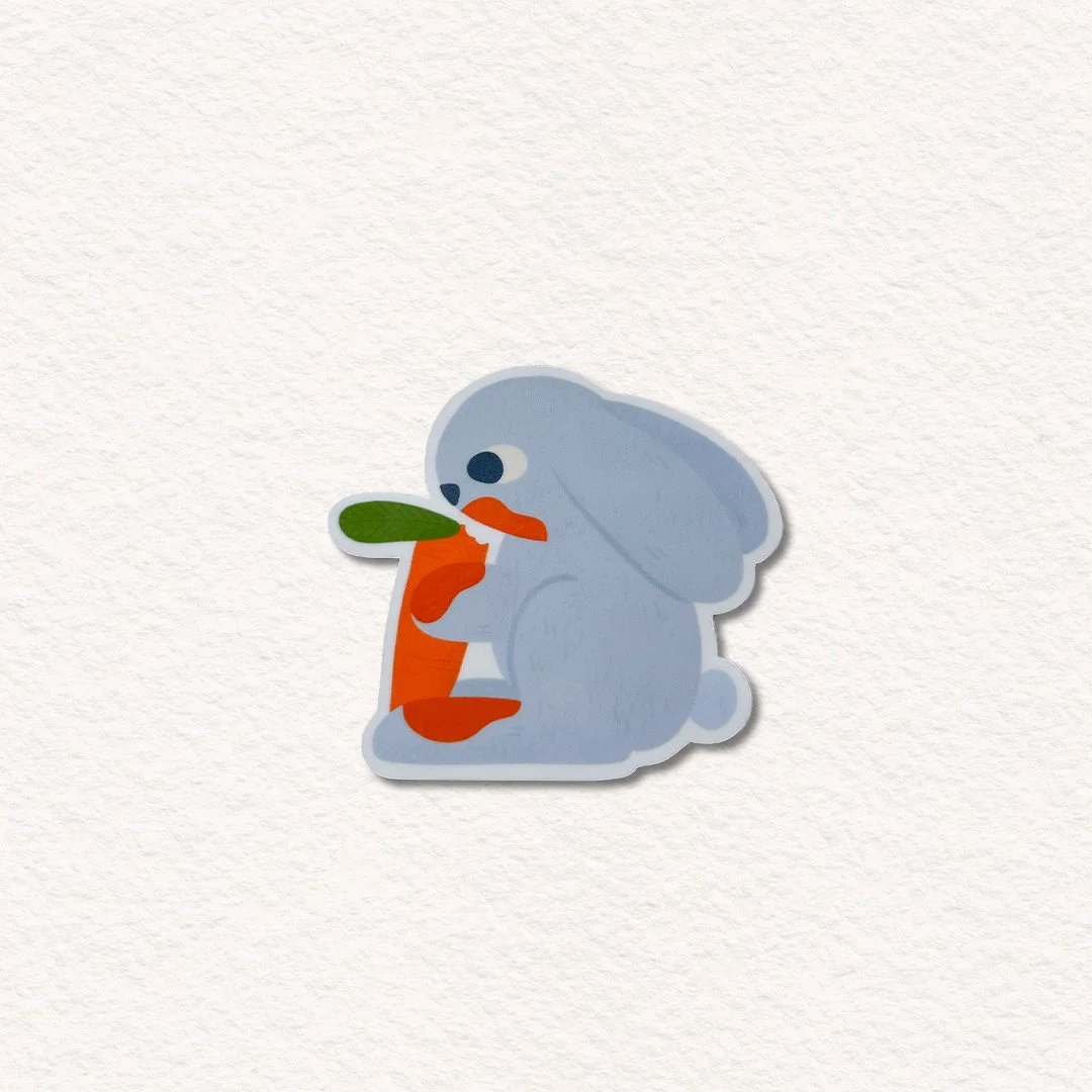 STICKER - LAPIN CAROTTE