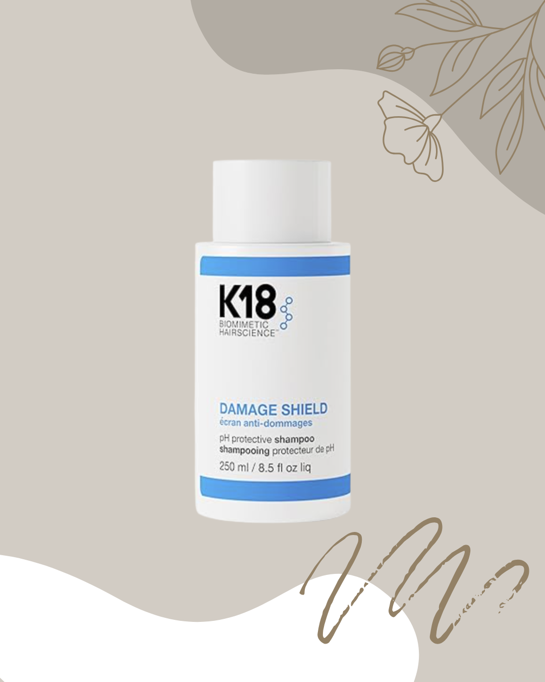 K18 Biomimetic Hairscience - Écran anti-dommages shampooing protecteur de pH