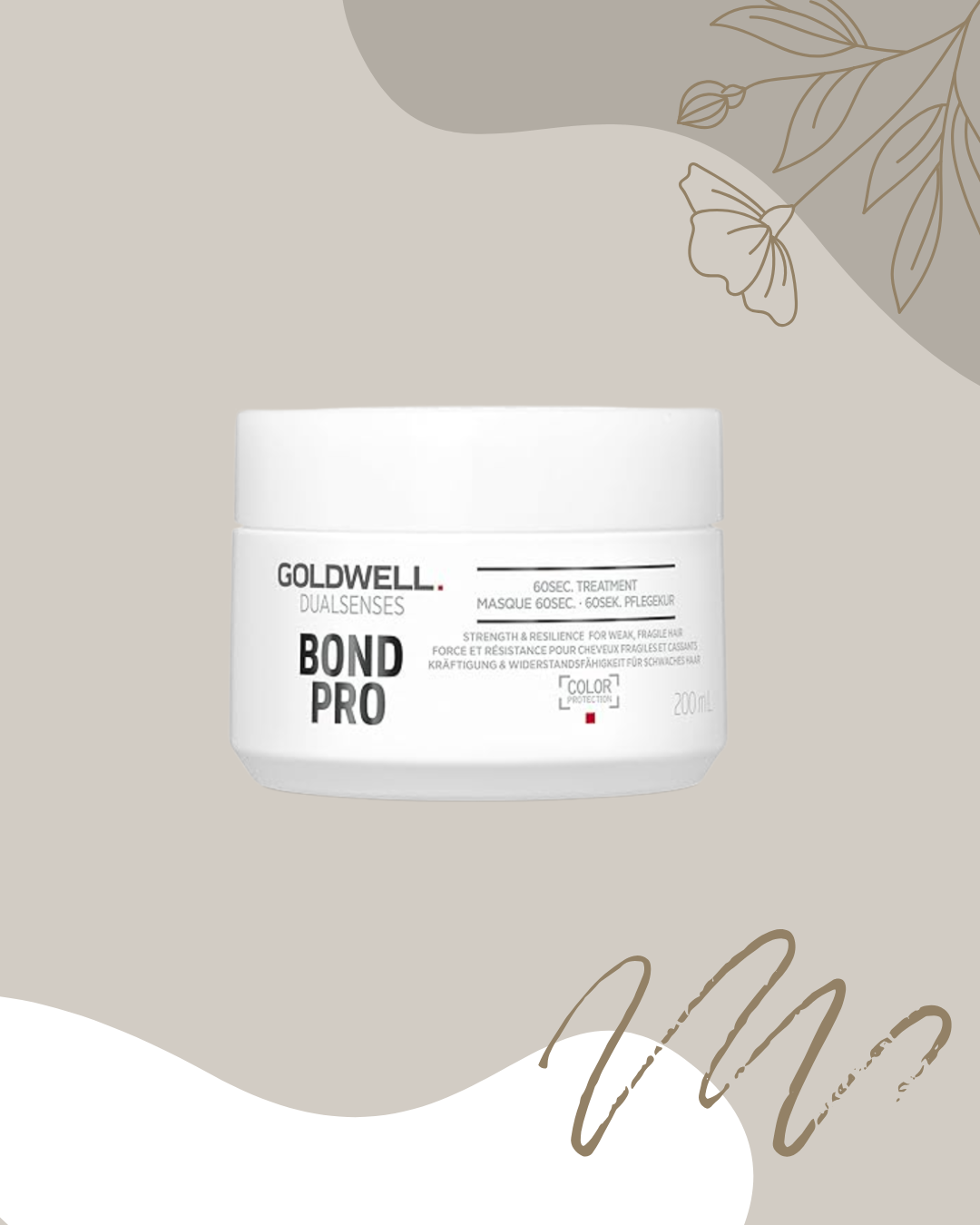 Goldwell Dualsenses - Bond Pro Masque - Force et résistance pour cheveux fragiles et cassants