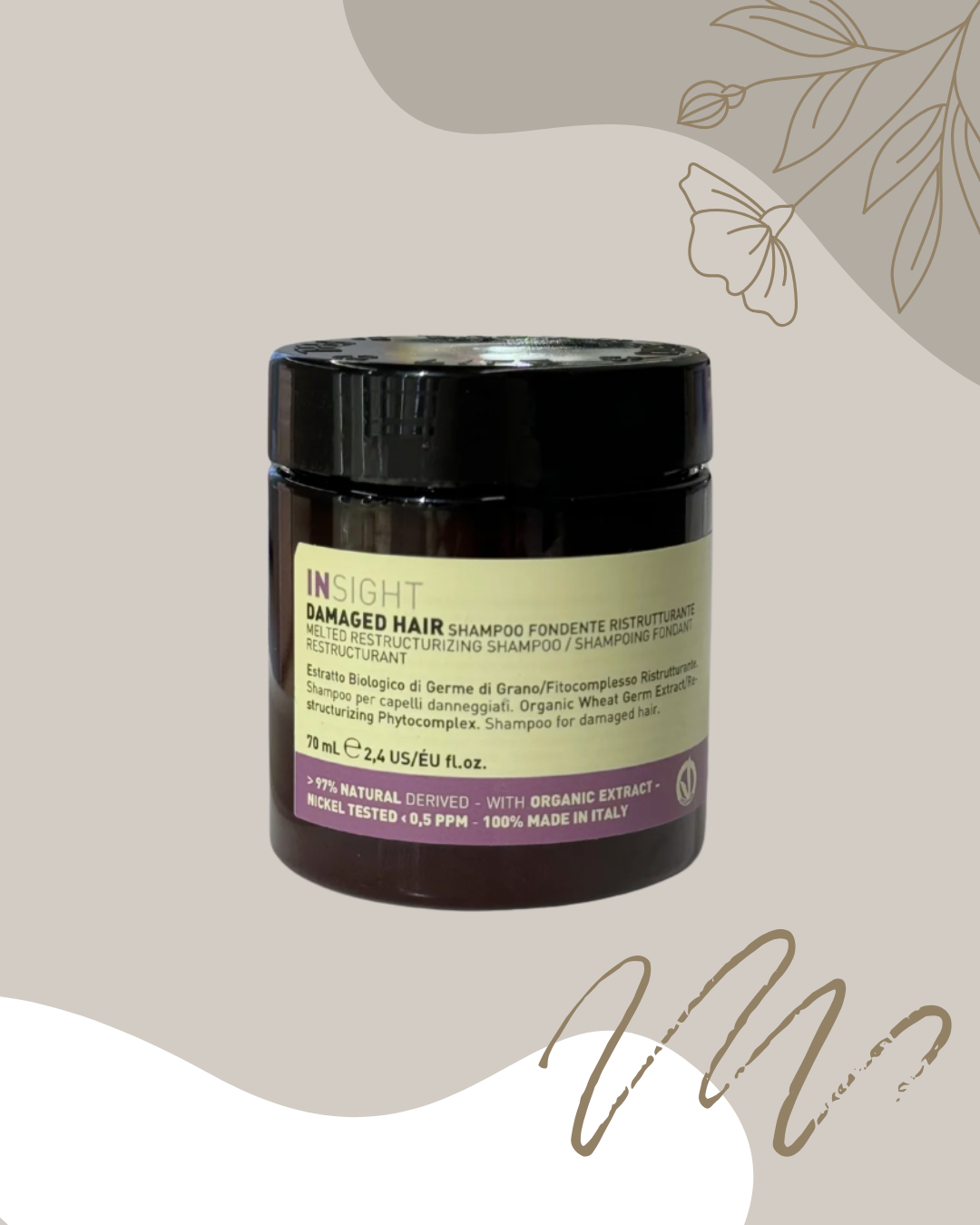 Insight - Damaged Hair - Shampooing fondant