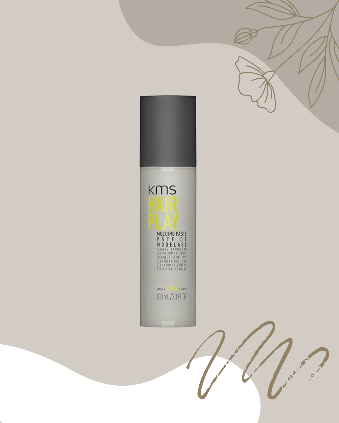 KMS - Hair Play - Pâte de Modelage