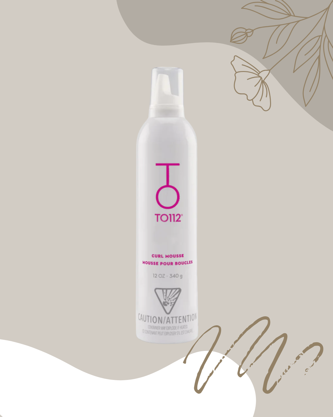 TO112 - Mousse coiffante