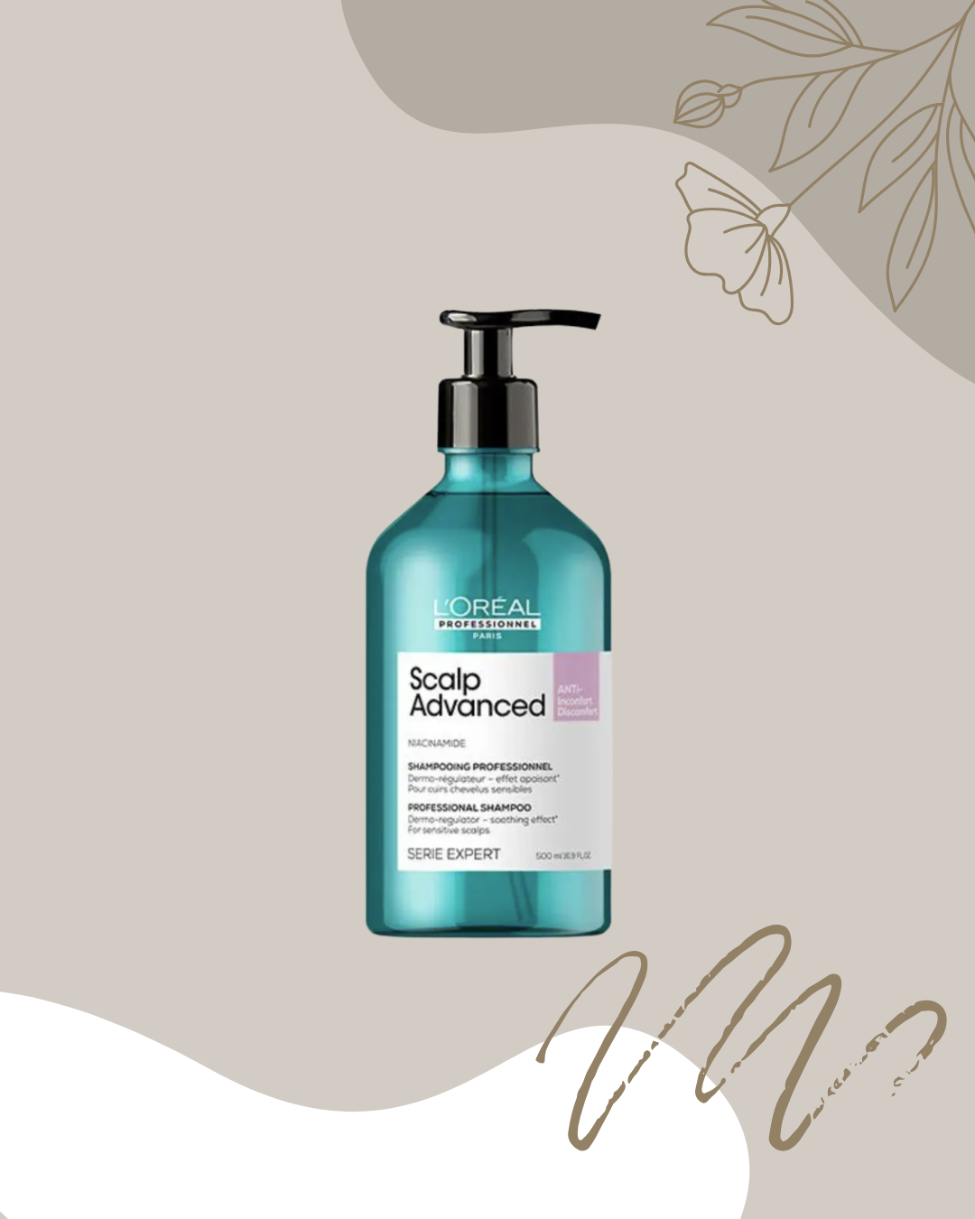 L'Oréal - Shampooing dermo-régulateur Anti-inconfort