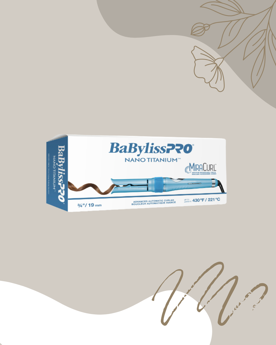 Babybliss Pro Nano Titanium - Mira Curl