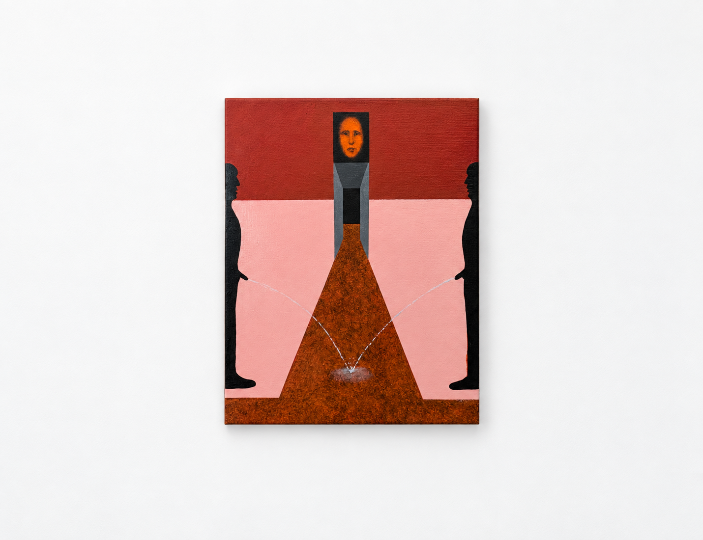Jean Gfeller
Powered by the holy spirit, 2026
Oil on wood
14 x 18 cm 