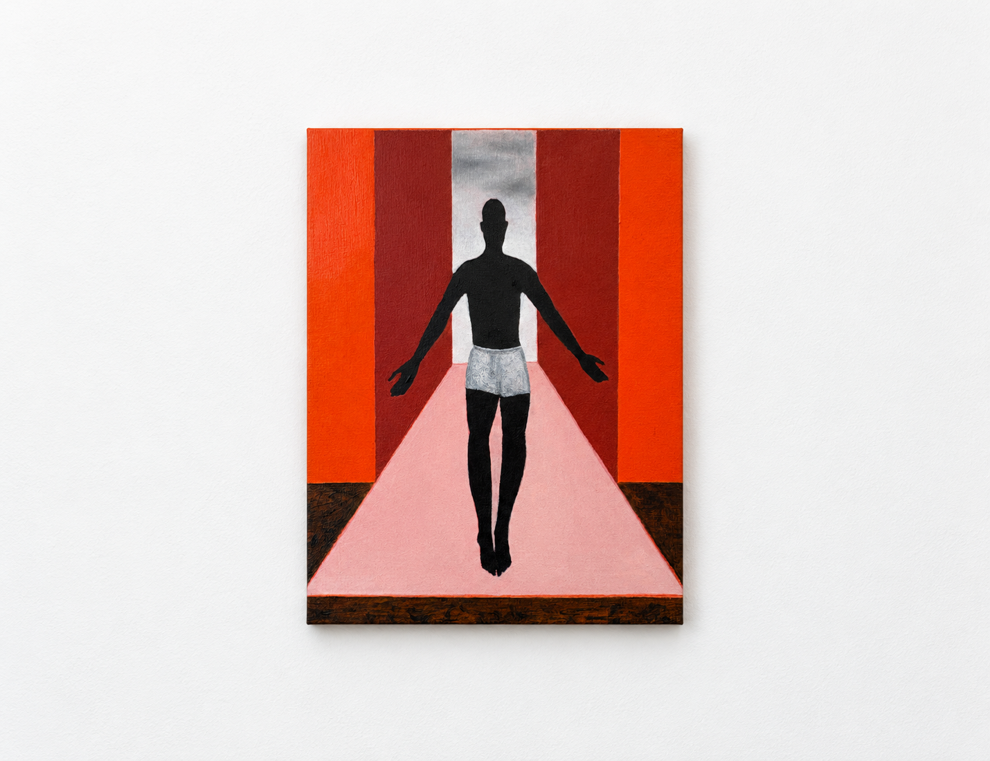 Jean Gfeller
Actually, I am happier than ever, 2026
Oil on wood
14 x 18 cm 