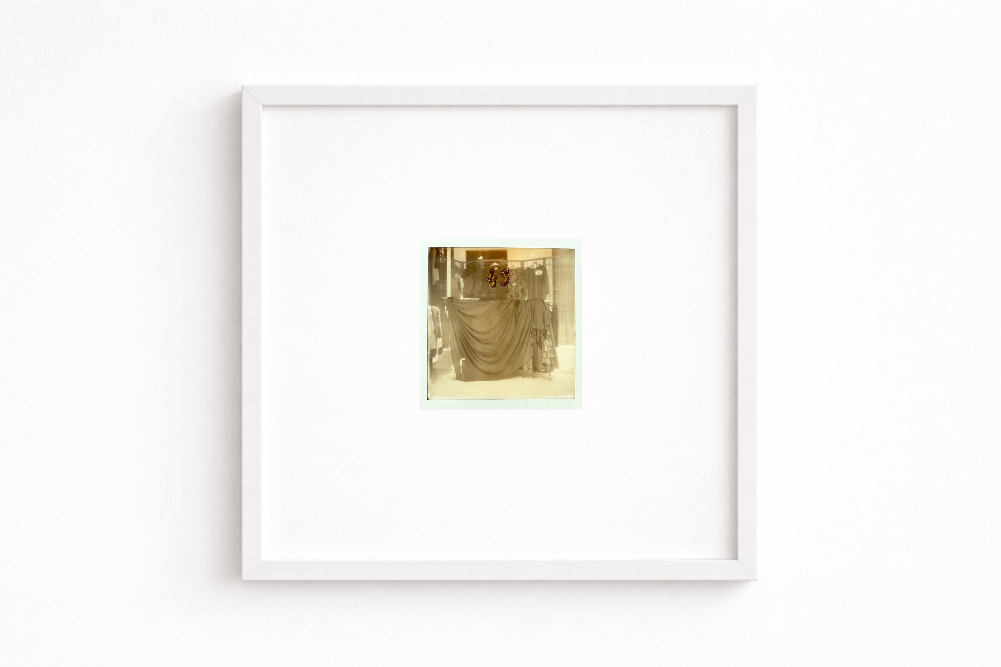 49/Jérusalem, 2021
Polaroid framed
33 x 33 cm