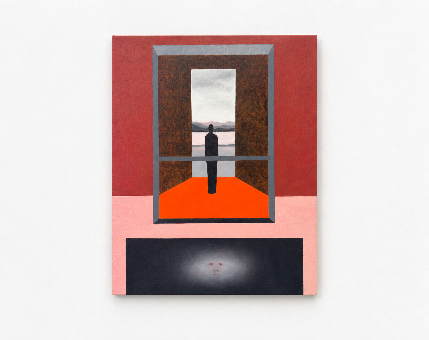 Jean Gfeller
IKD Man, life is beautiful, 2026
Oil on wood
24 x 19 cm 