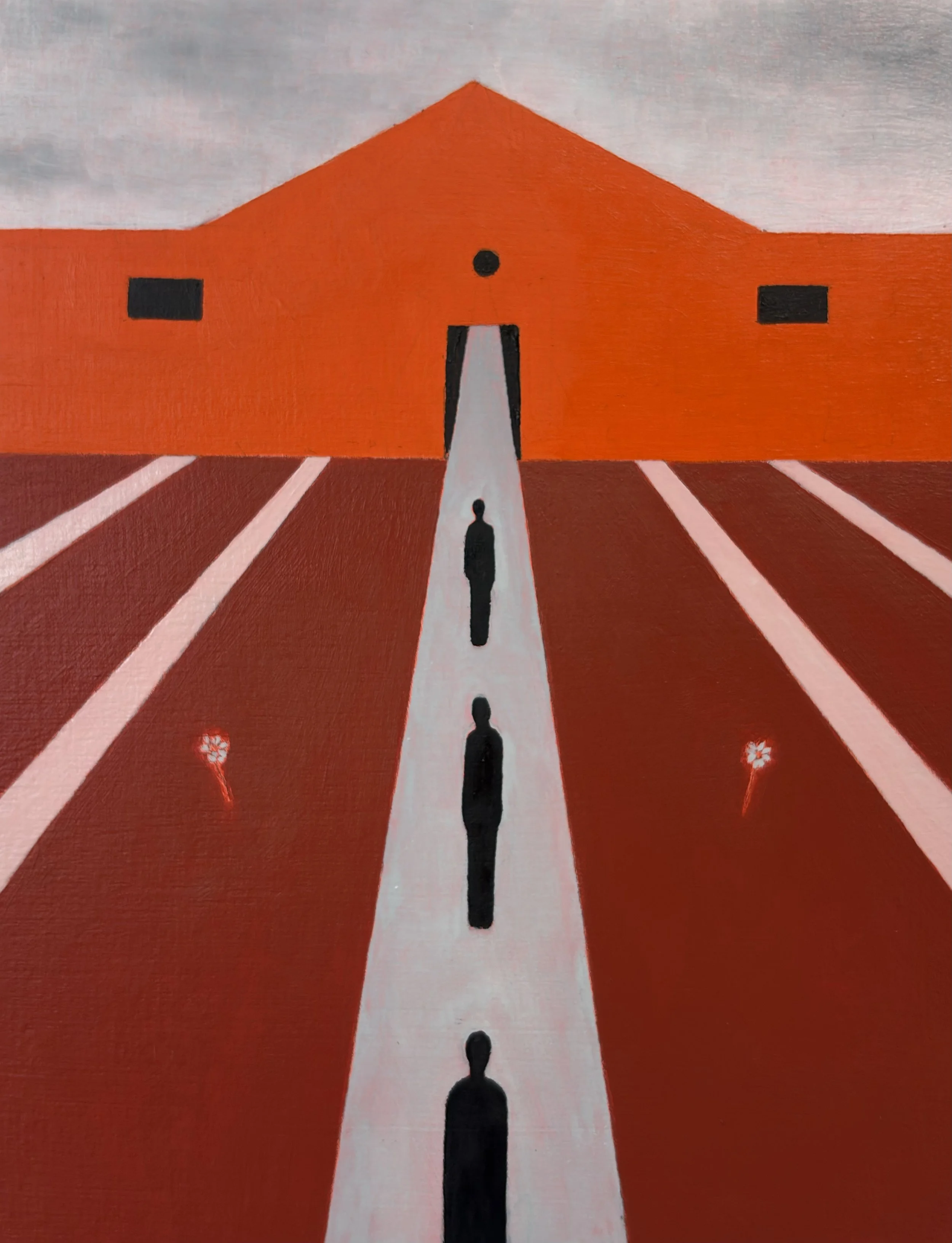 Jean Gfeller
I’ll be in my office, 2026
Oil on wood
14 x 18 cm

1'500 CHF