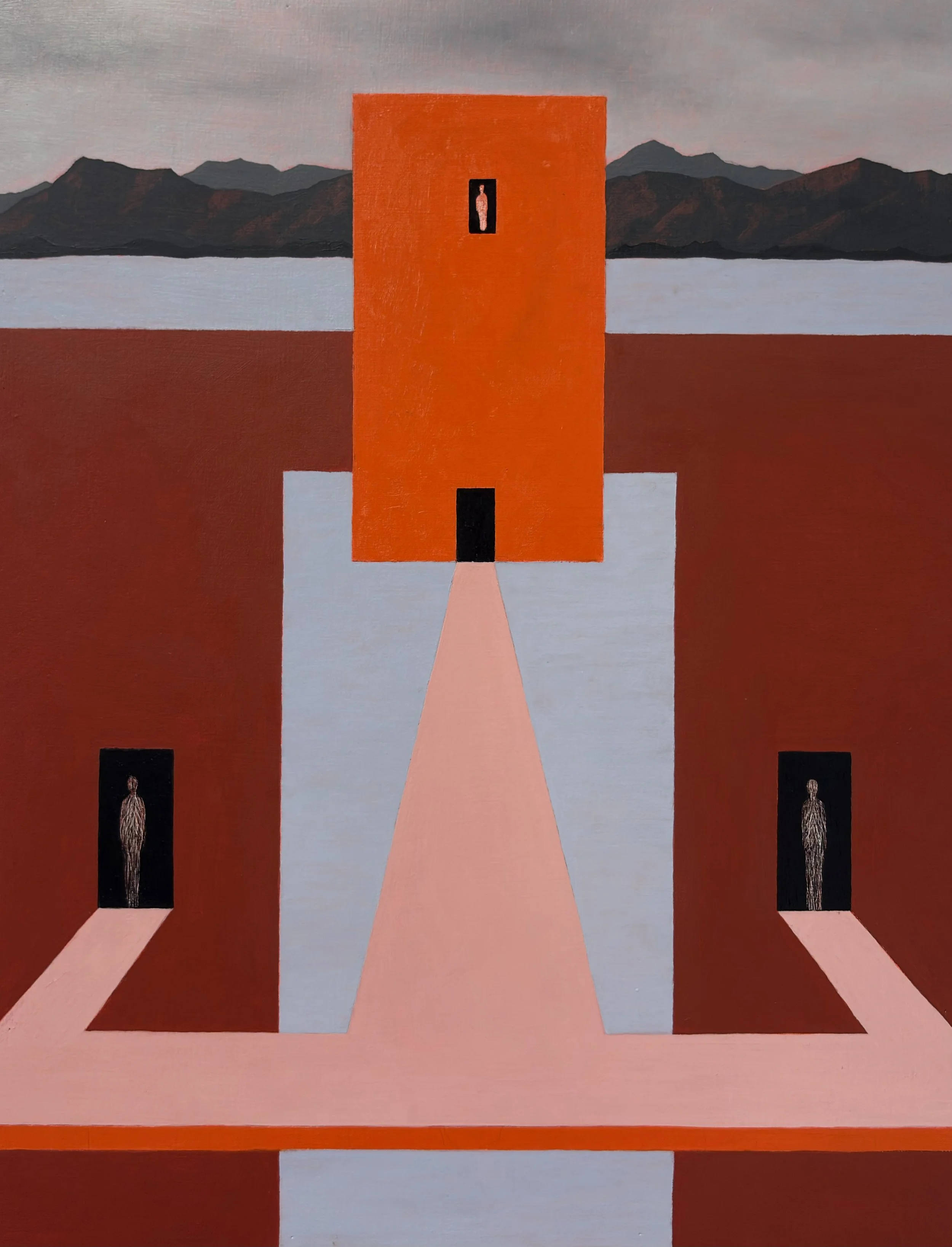 Jean Gfeller 
Unable to locate your point, 2026
Oil on wood
35 x 27 cm

2'500 CHF