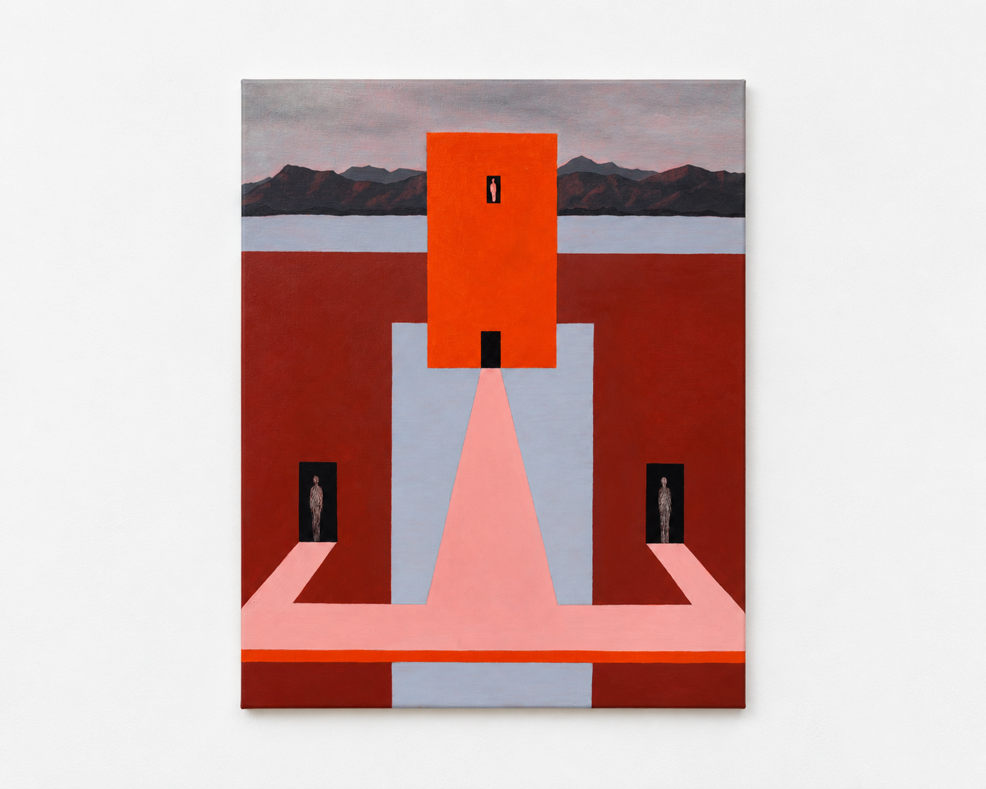 Jean Gfeller
Unable to locate your point, 2026
Oil on wood
35 x 27 cm 