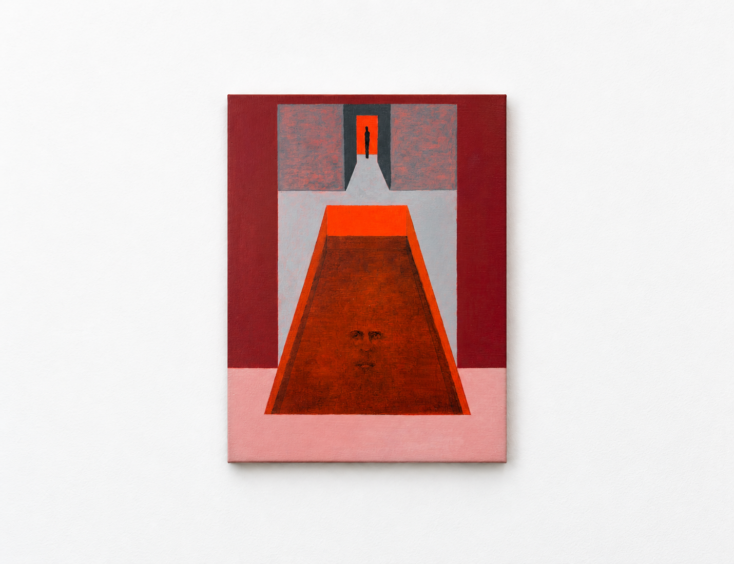 Jean Gfeller
Positive thinking actually works, 2026
Oil on wood
14 x 18 cm