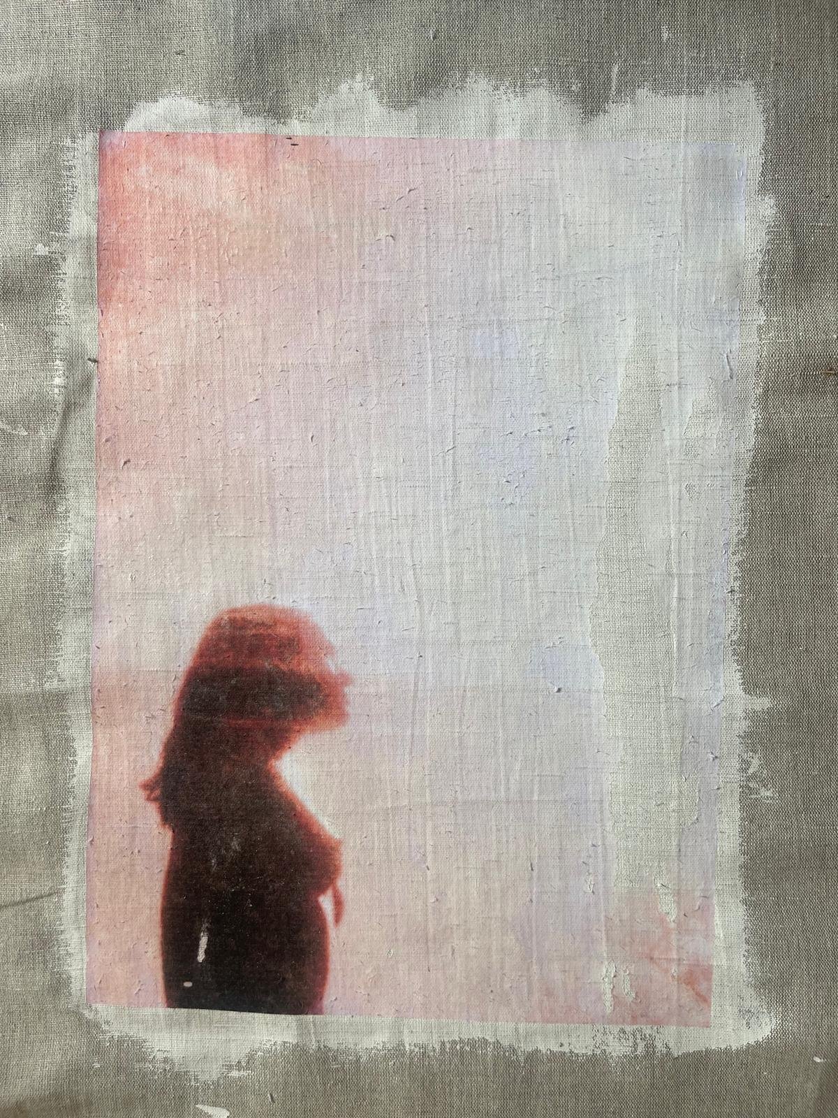 Untitled, 2024
Ink transfer framed mounted
29,4 x 21,4 cm 
Unique piece