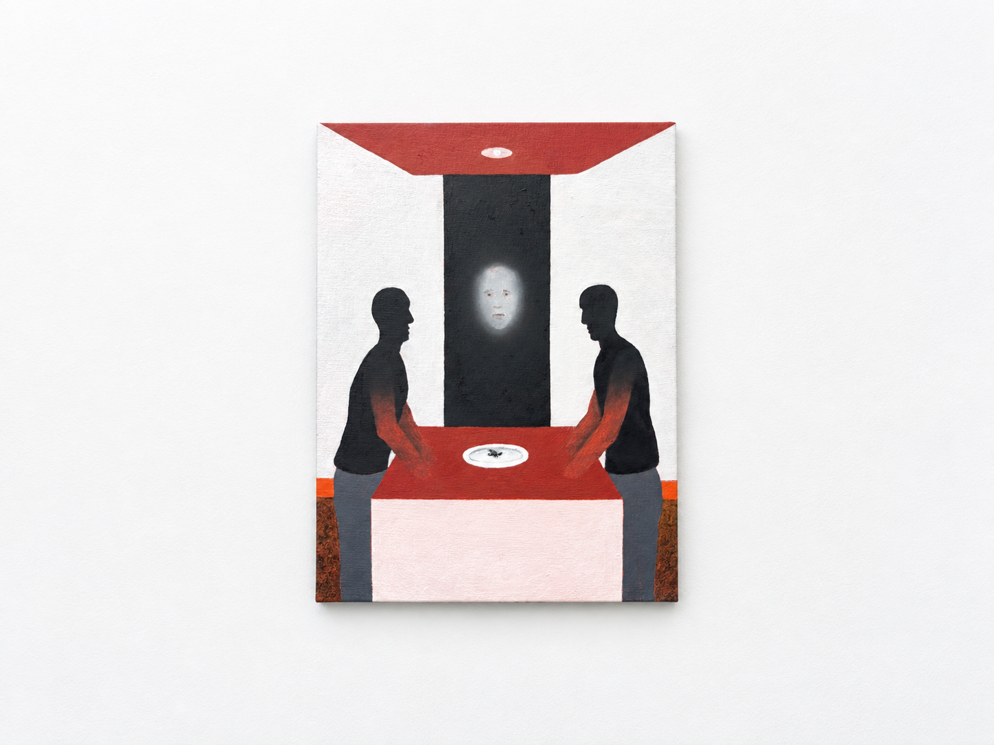 Jean Gfeller
Appreciating small things, 2026
Oil on wood
14 x 18 cm 