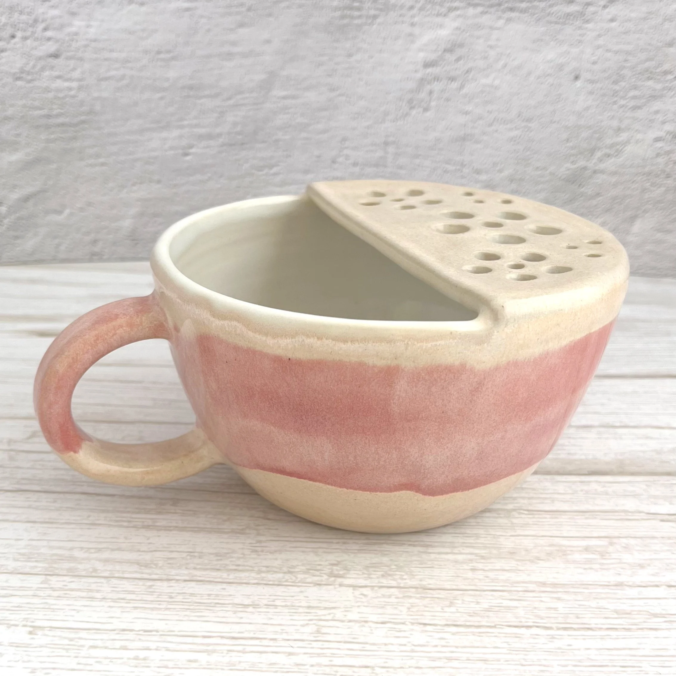 Berry bowl strainer - Blush pink