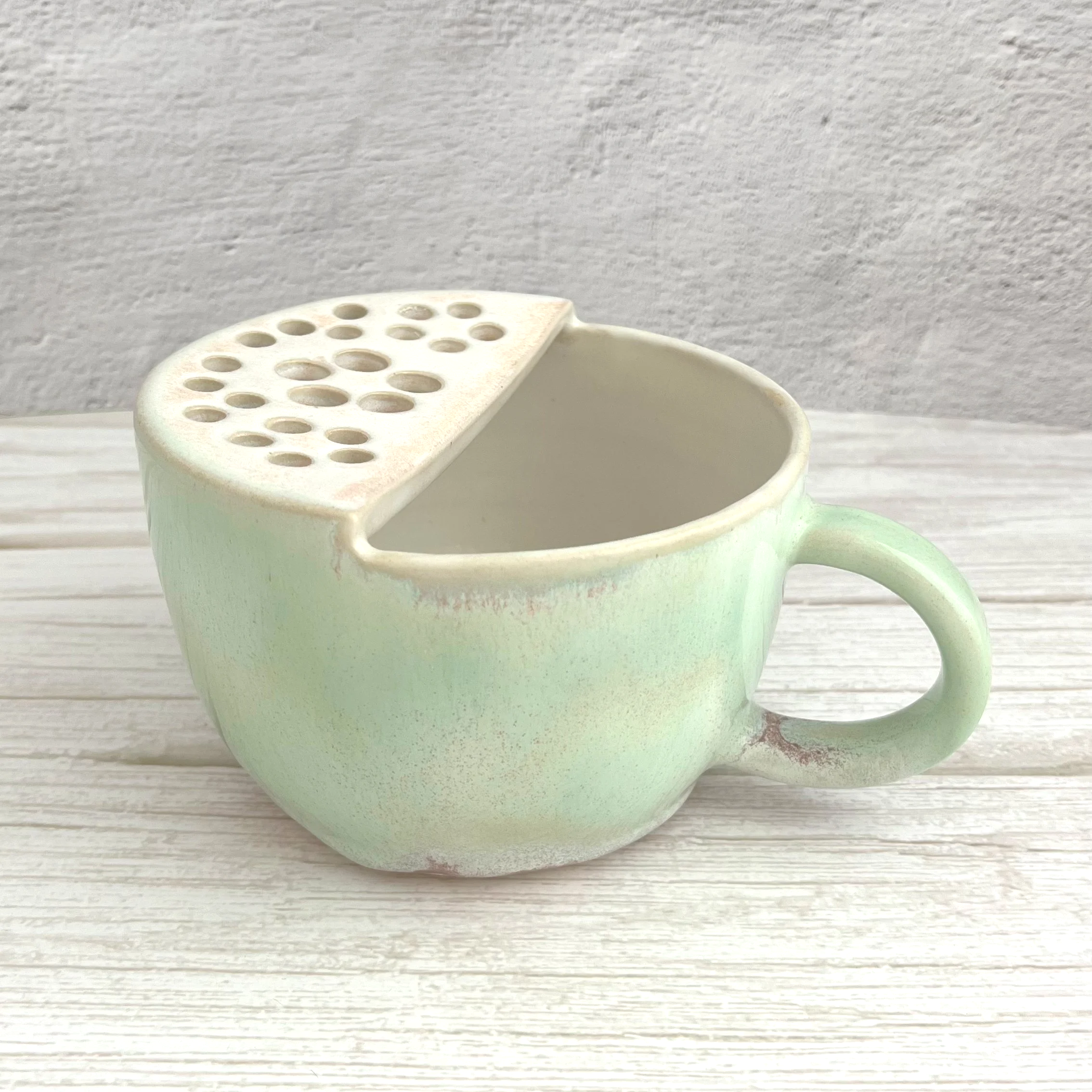 Berry bowl strainer - Sea green