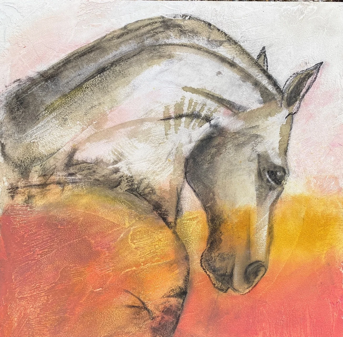 Last painting of this year has  gone to its new home just in time for Christmas ✨

Wishing you all a wonderful time with family and friends 

Merry Christmas ! 🎅🏼

#horsepainting #spanishhorse #horseart #charcoaldrawing