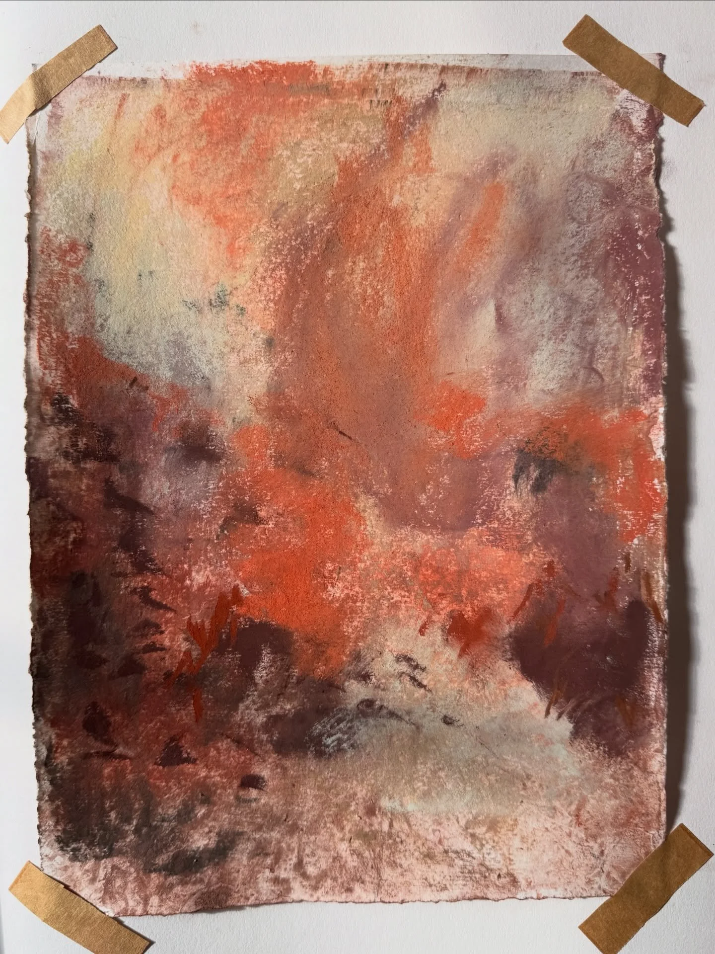 Had a lot of fun with these colour studies and made an exciting discovery ! 

I never &ldquo;normally&rdquo; use purple but I&rsquo;ve now realised how much richness it adds to my favourite burnt oranges !!!🧡💜

Why did that take me so long?🤷🏻&zwj