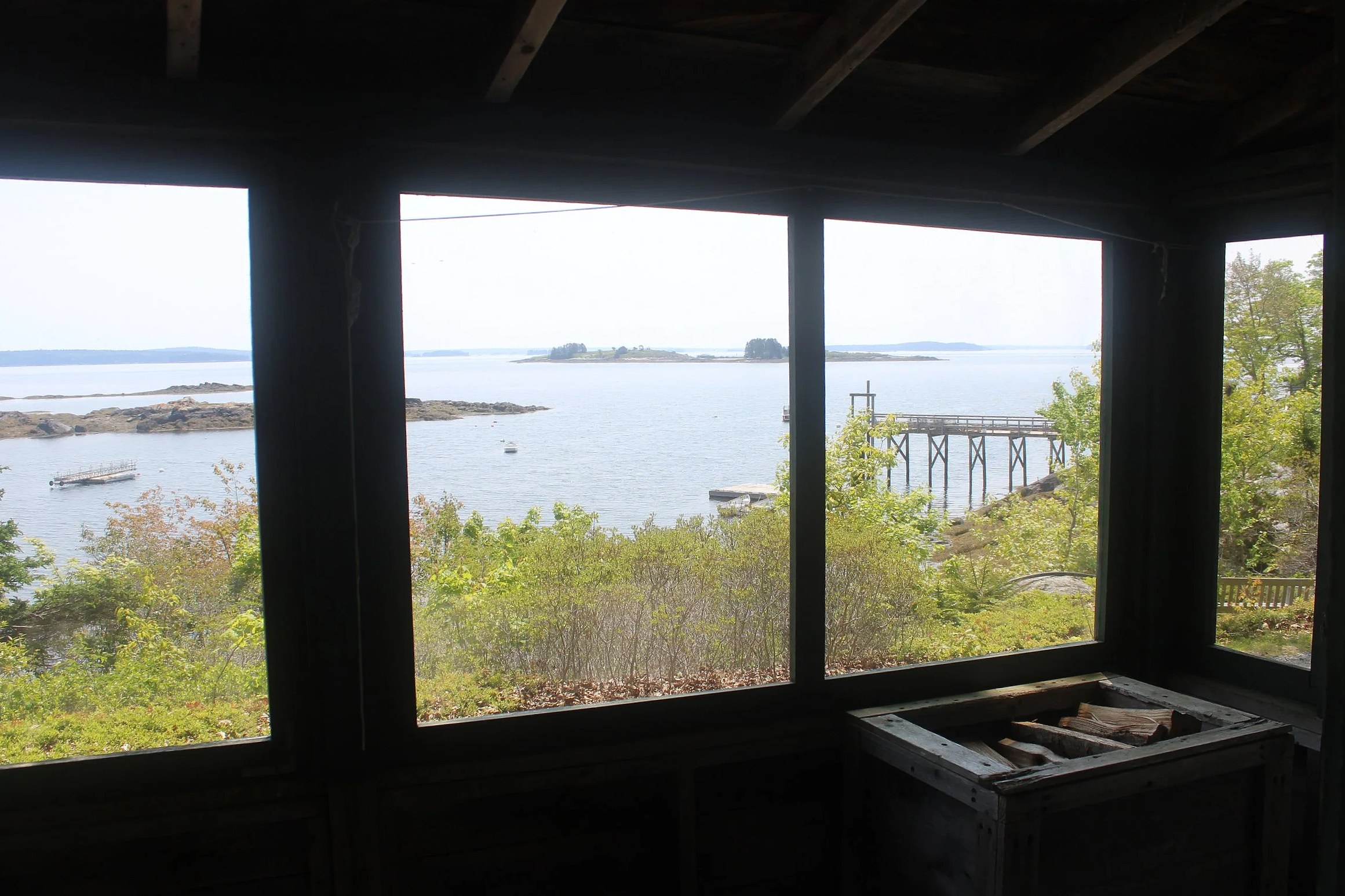 View of Stand Cove from the porch