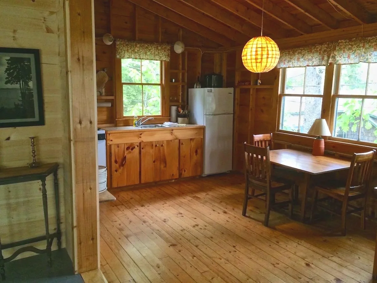 Kitchen and dining area