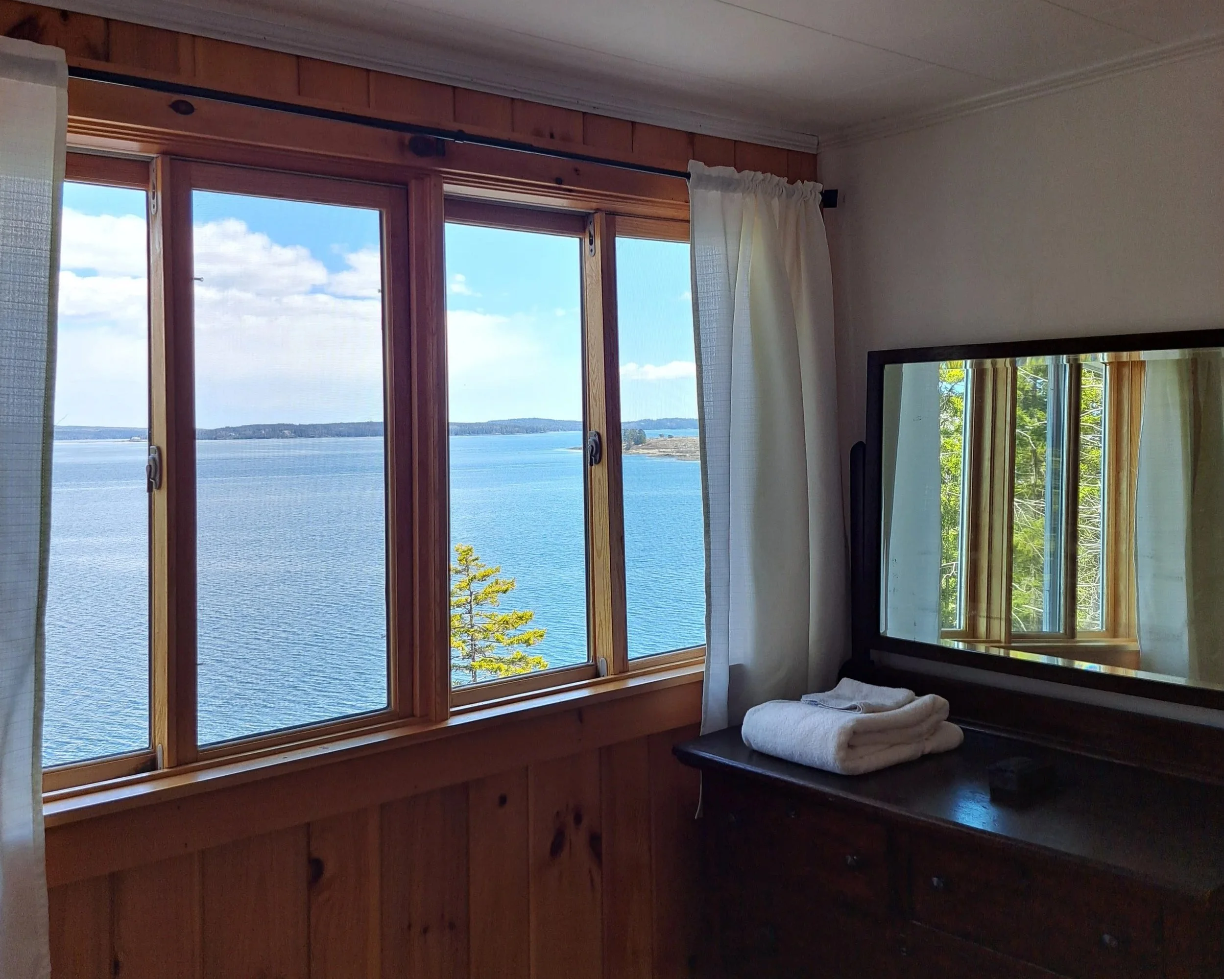 View from upstairs queen bedroom