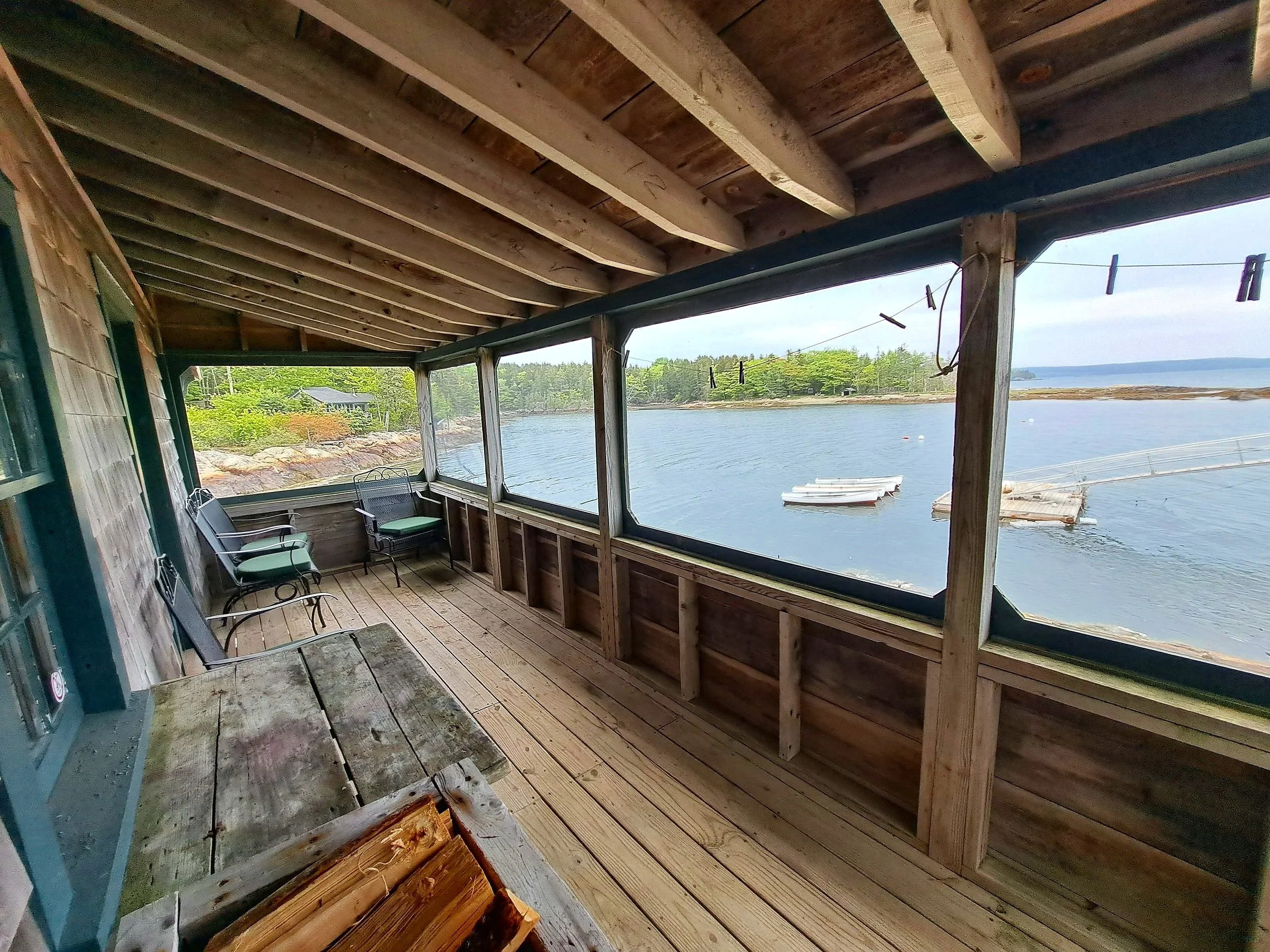 Screened porch