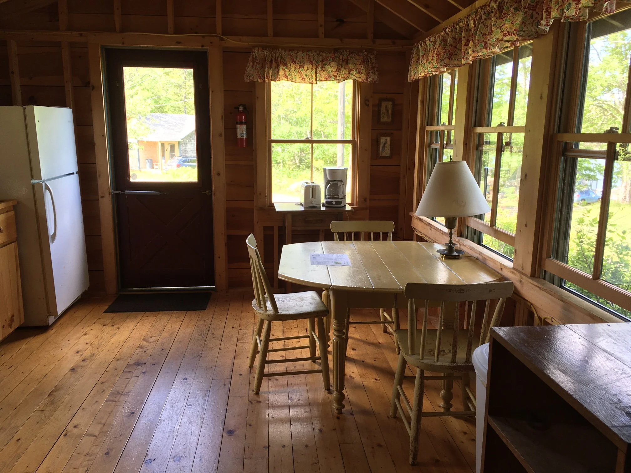 Kitchen and dining area