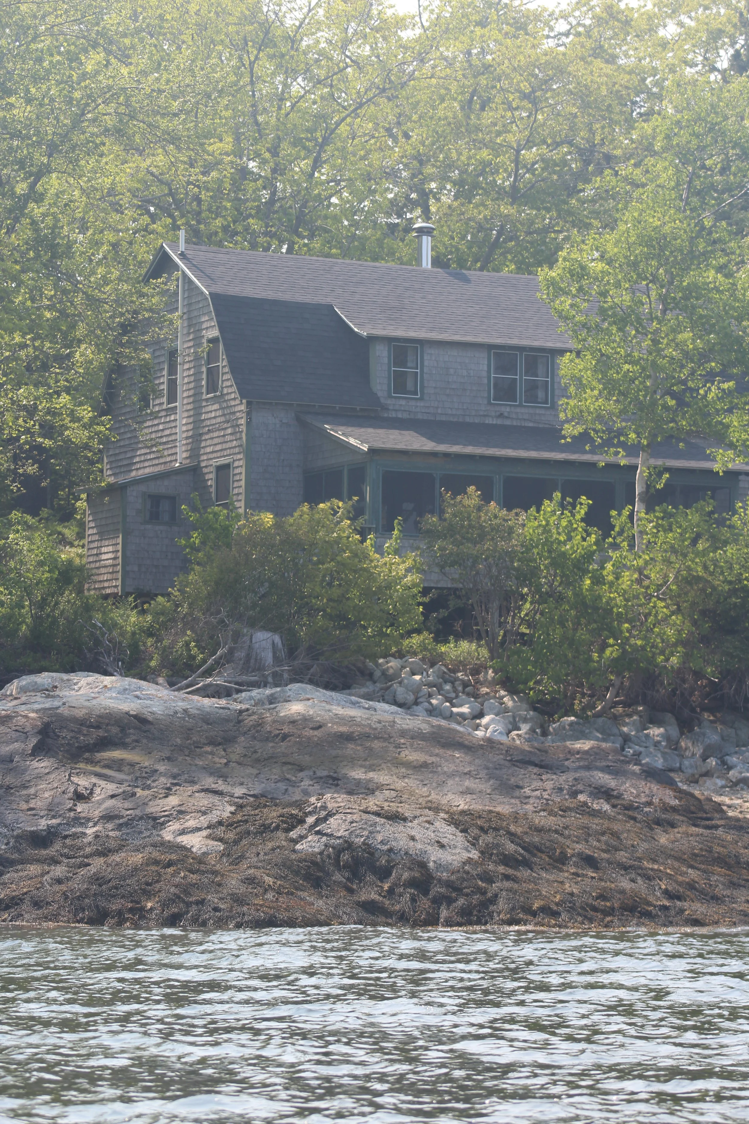 View of Oaks from the water
