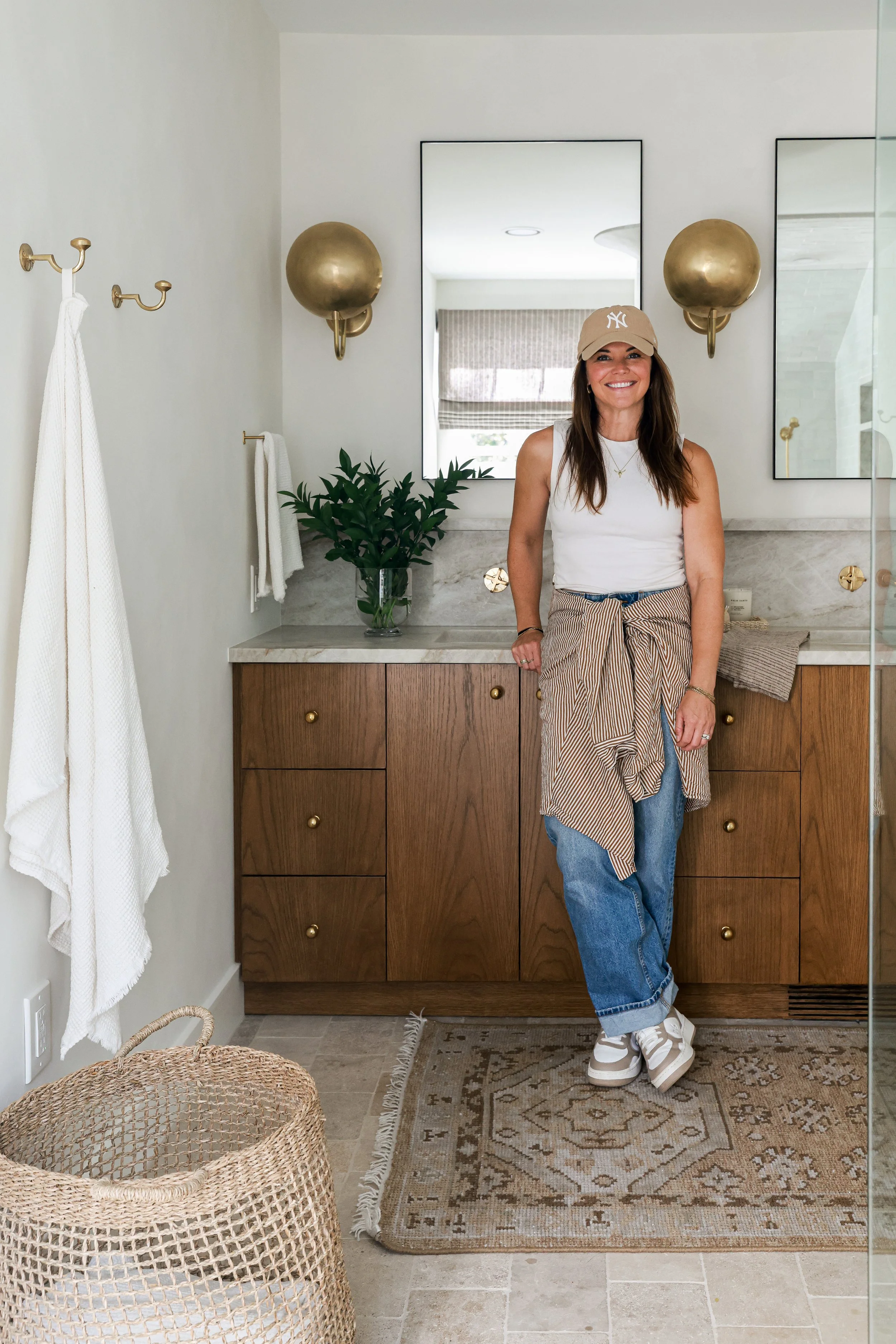 Britt Symonds, founder and principal designer of Stonecoast Interiors, a full-service residential interior design studio based in Annapolis, Maryland.