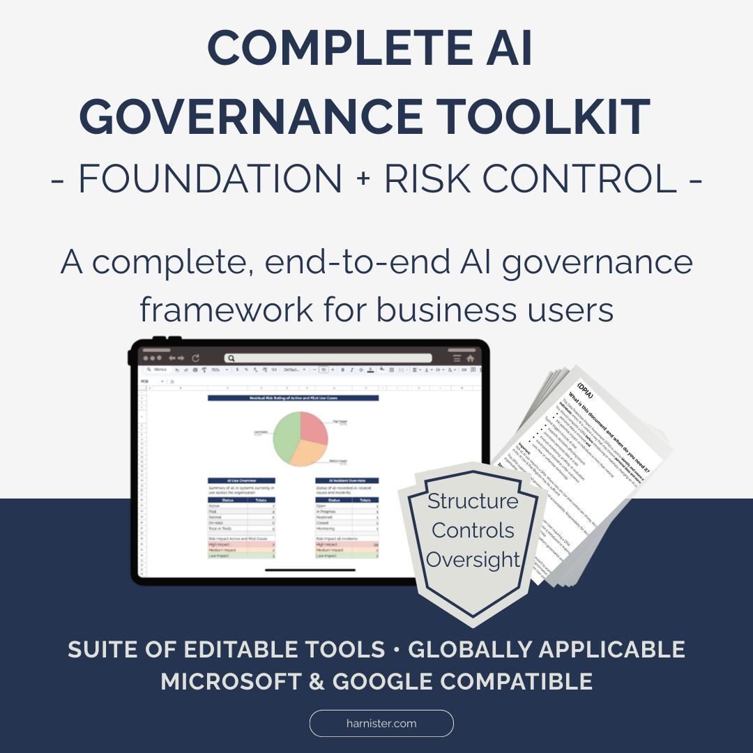 ai governance toolkit complete