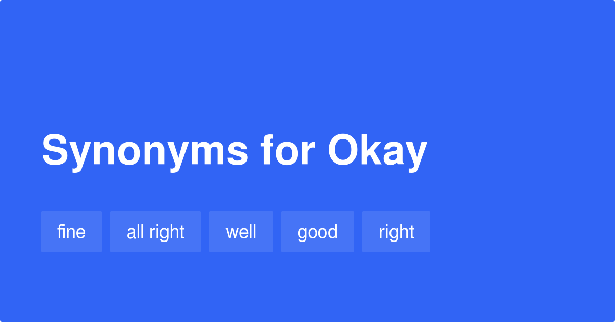 "I'm Okay"