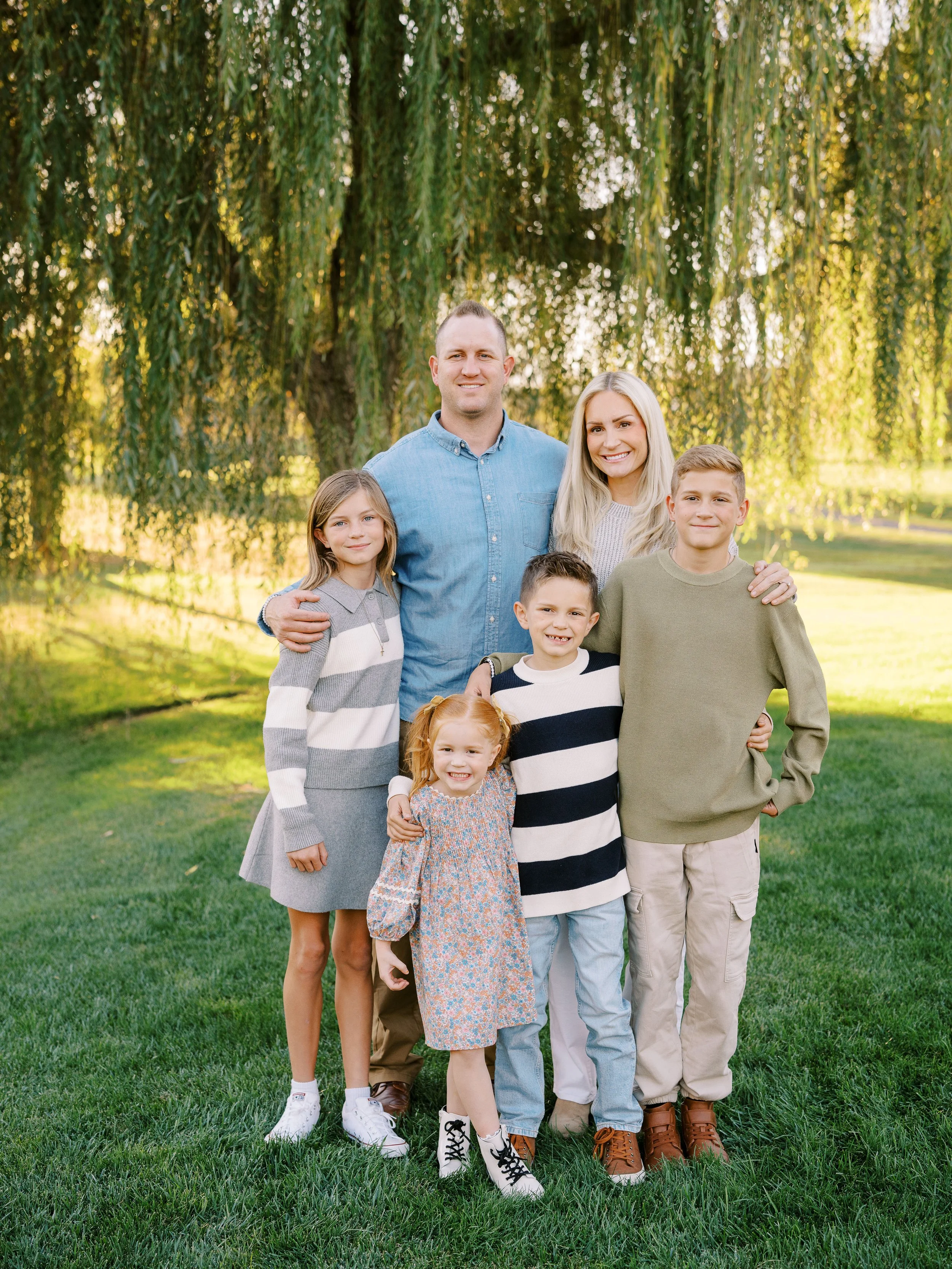 Family Mini Session at Red Hills Golf Course in St. George