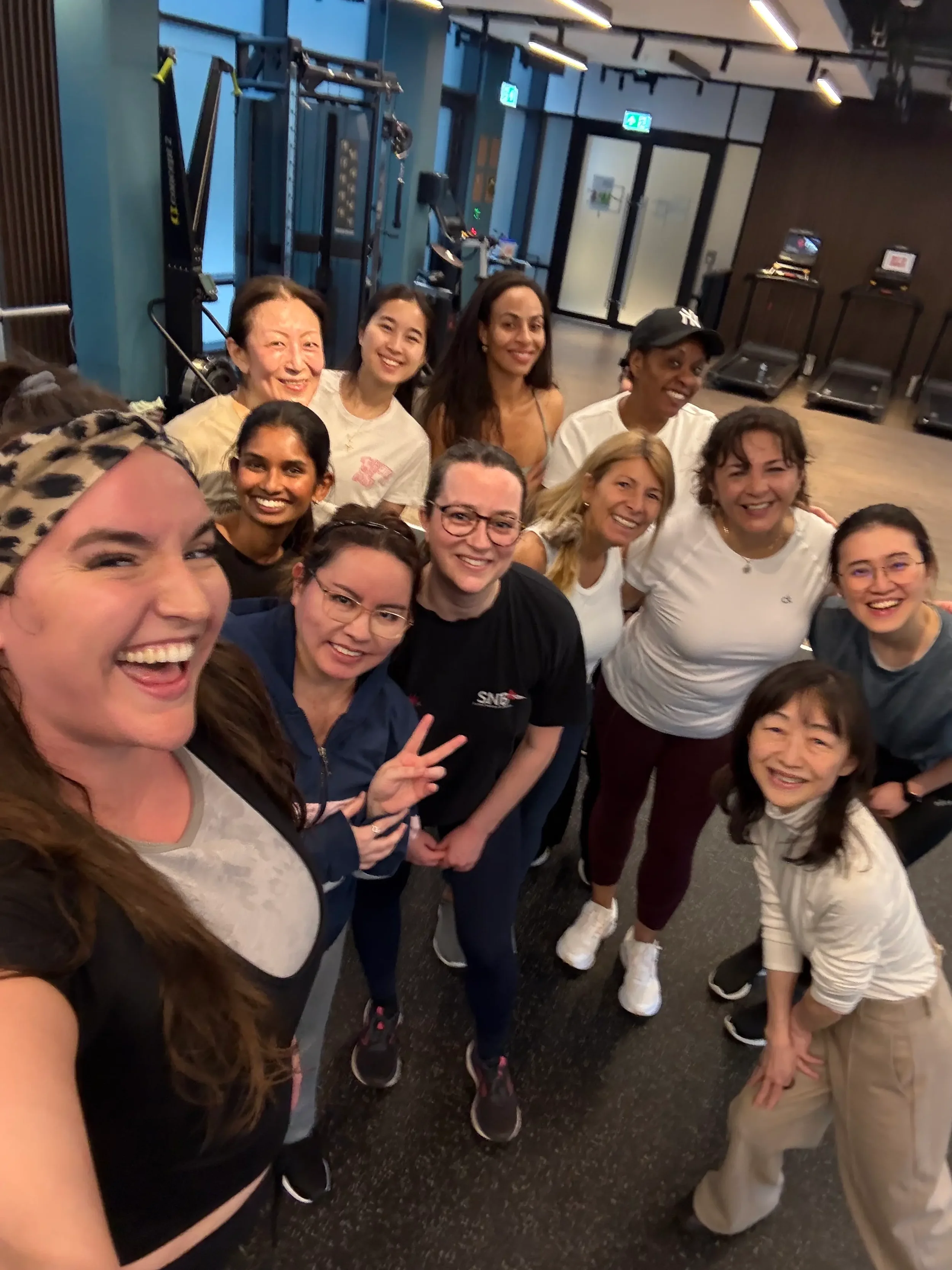 Corporate lunchtime dance fitness class at Ebb and Flow, Reading