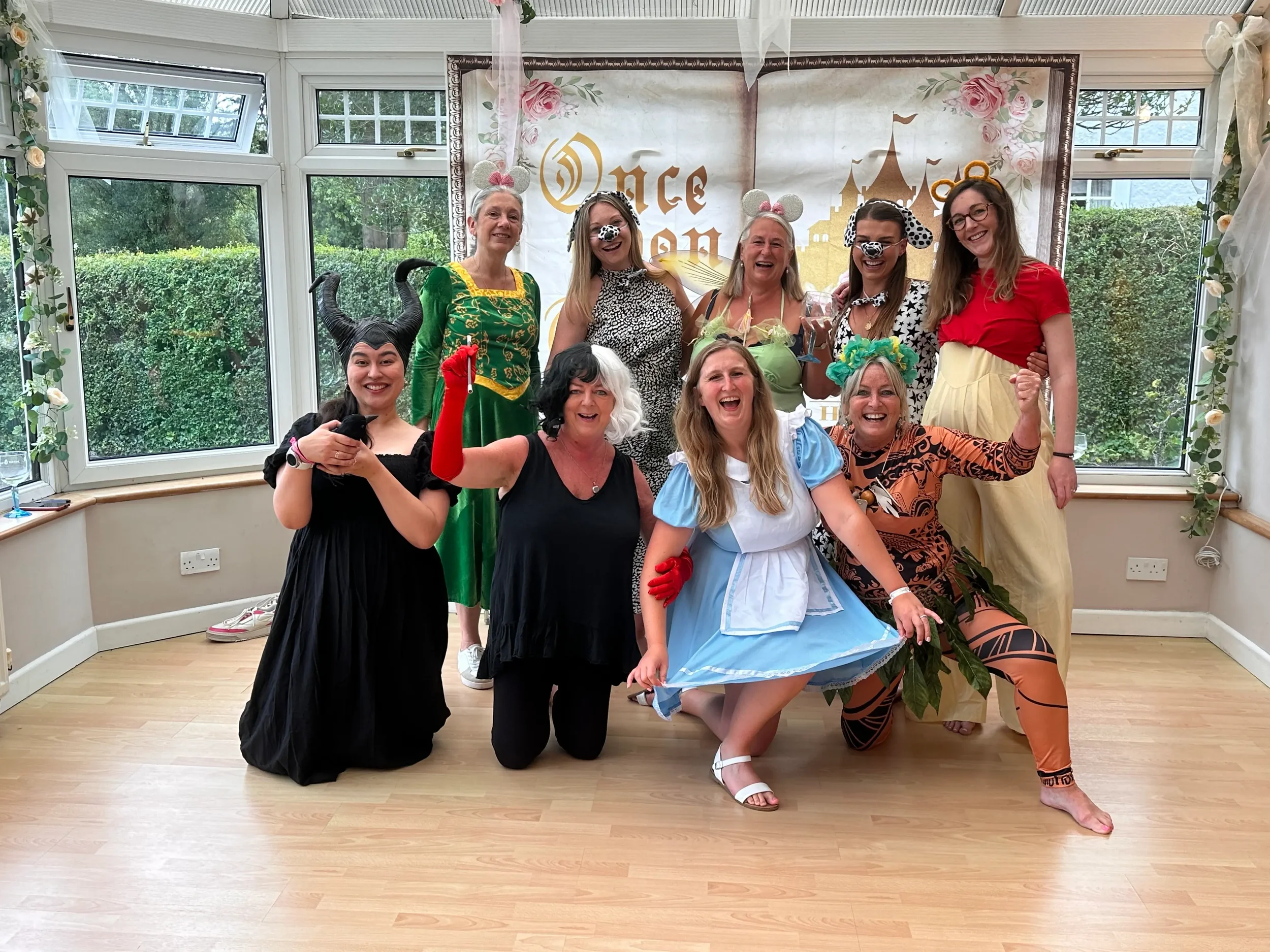 Disney themed birthday party dance class — bespoke mobile dance experience