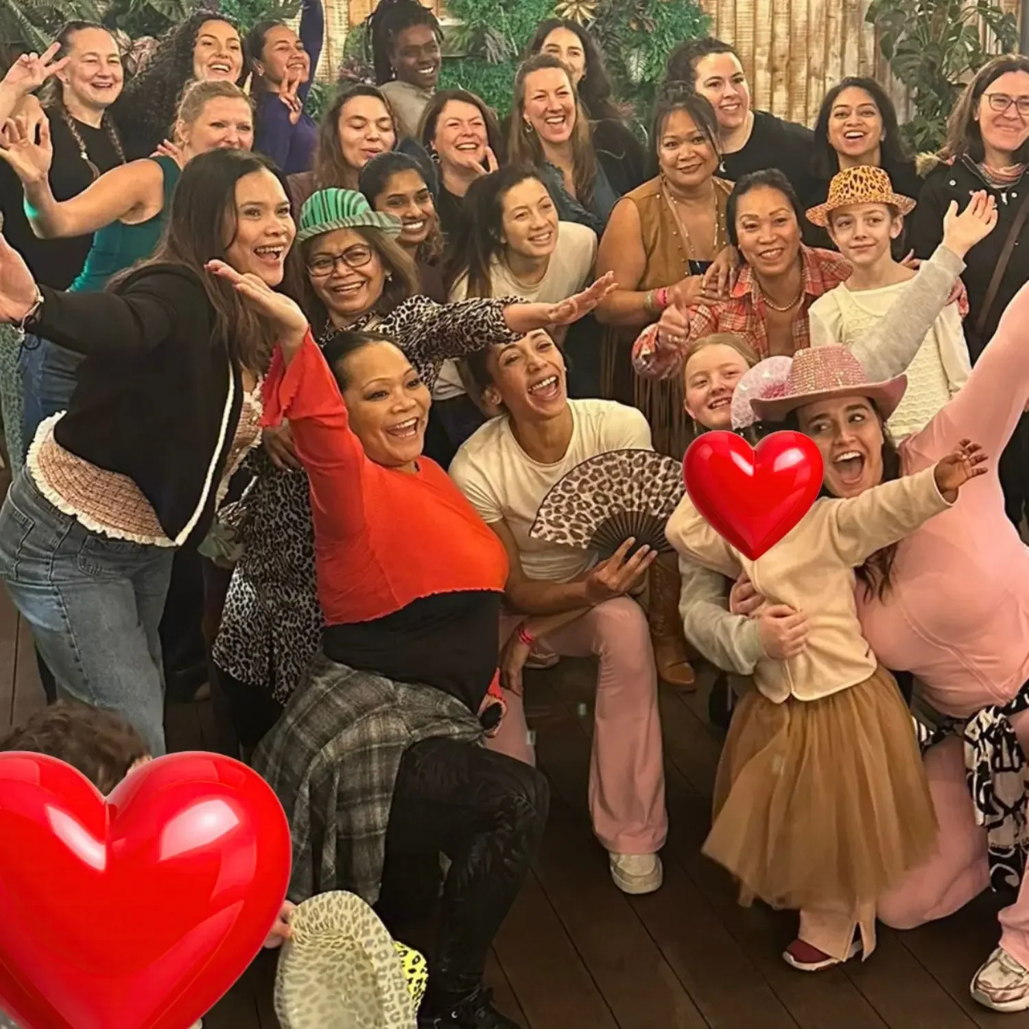 Dance Your Heart Out community dance event in Reading, Berkshire – high-energy feel-good dance party for adults, beginner-friendly routines, inclusive mixed-ability session, fun social night out with upbeat music, confidence-boosting group dancing.