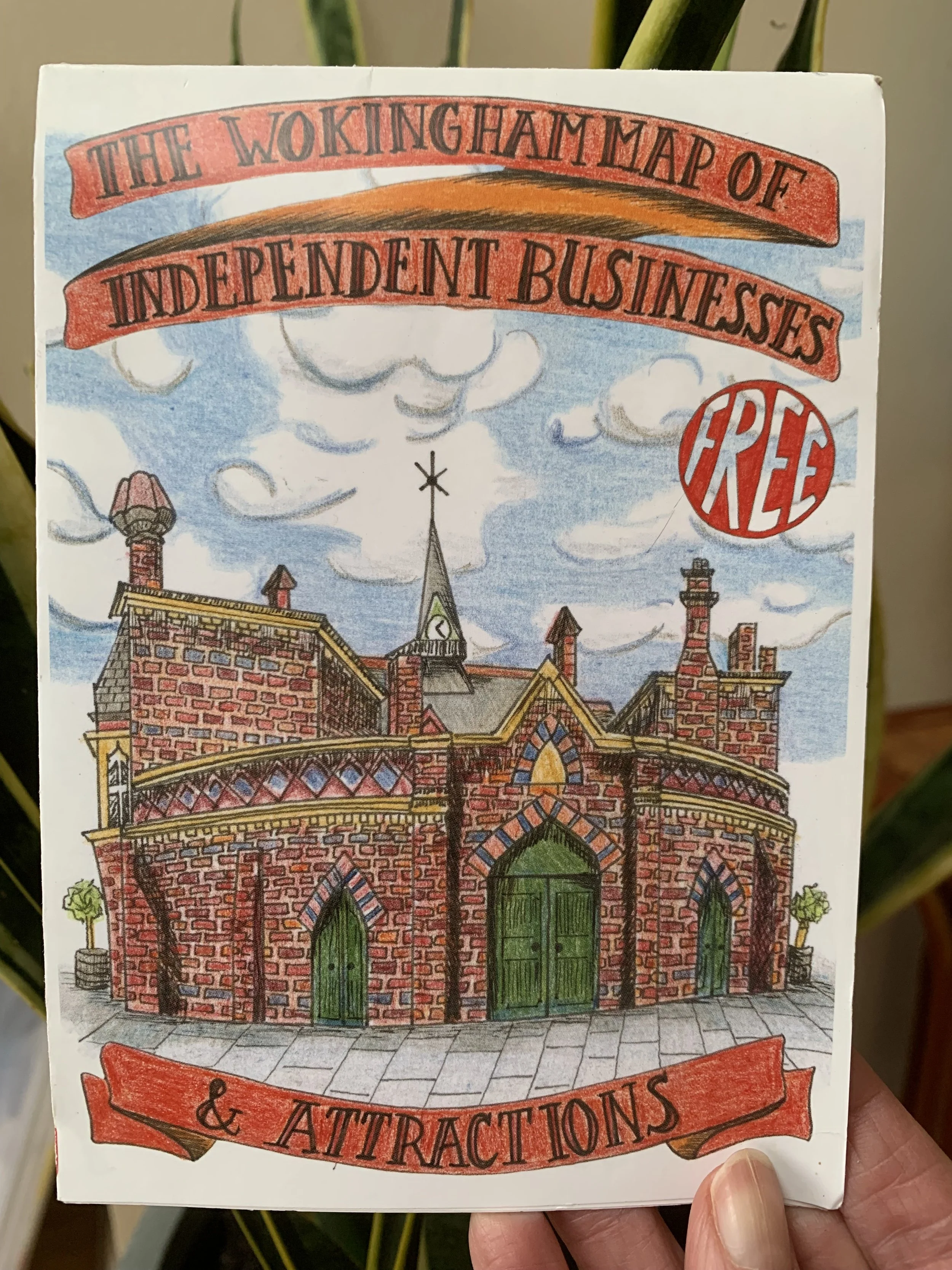 The Wokingham map of Independent Businesses and Attractions