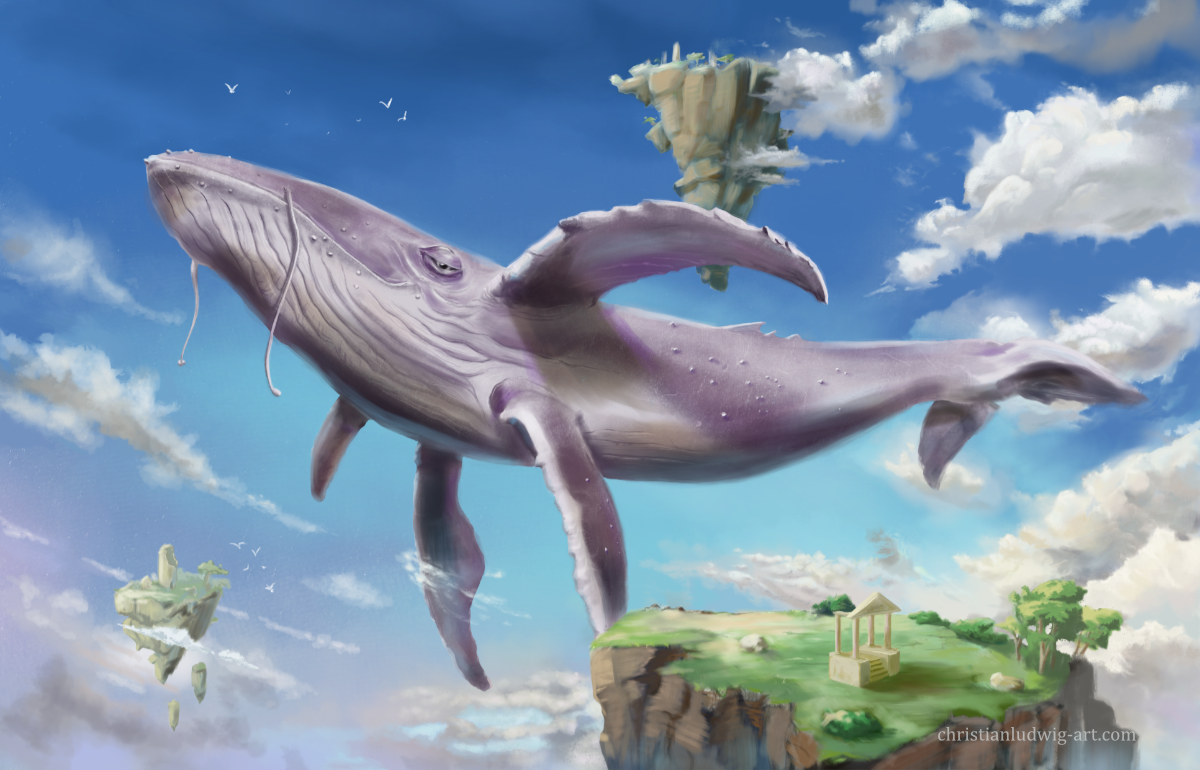 Sky-Whale. Digital, March 2026.