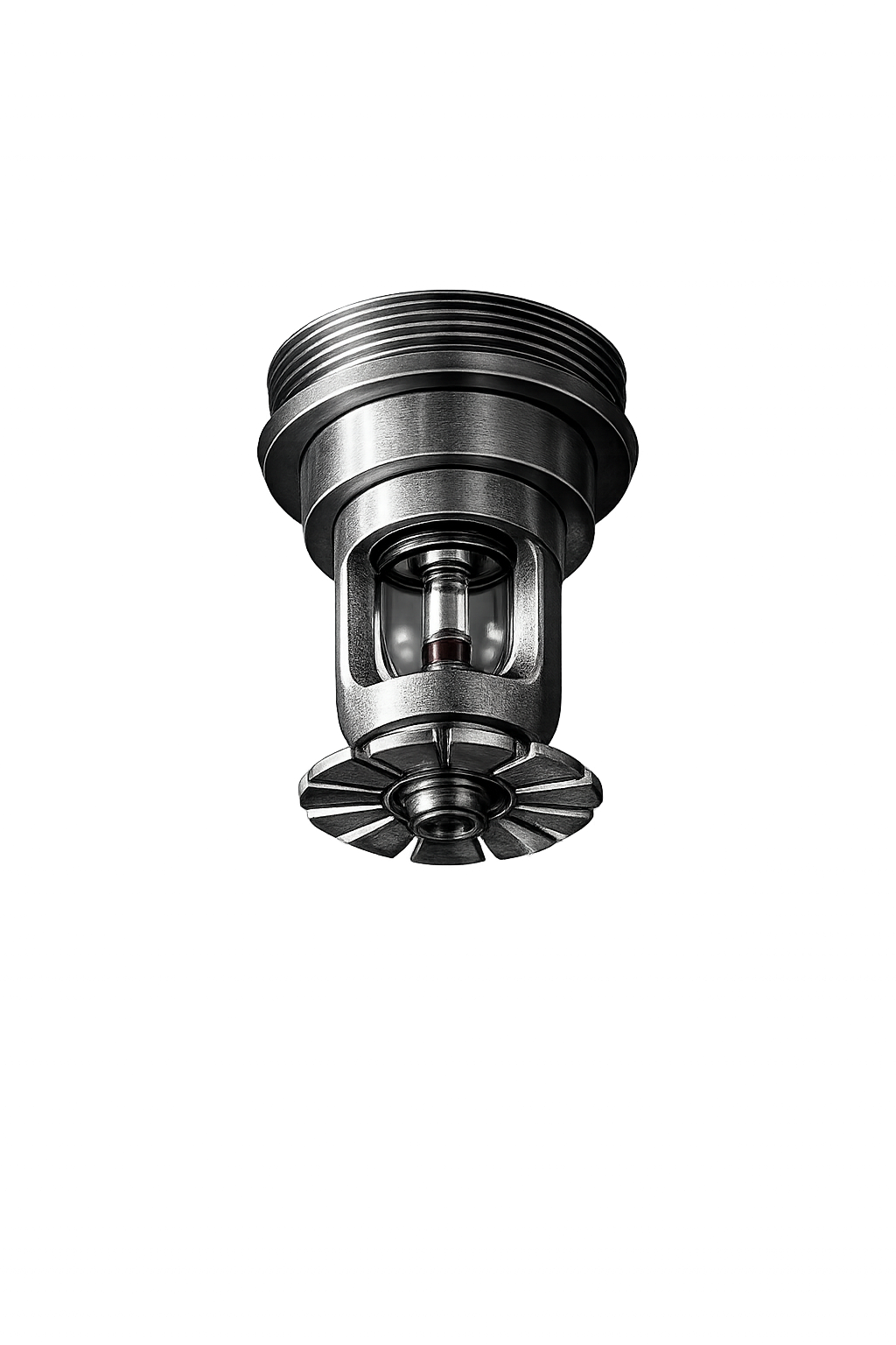 Kuva metallisesta moottorista tai mekaanisesta osasta mustalla taustalla.