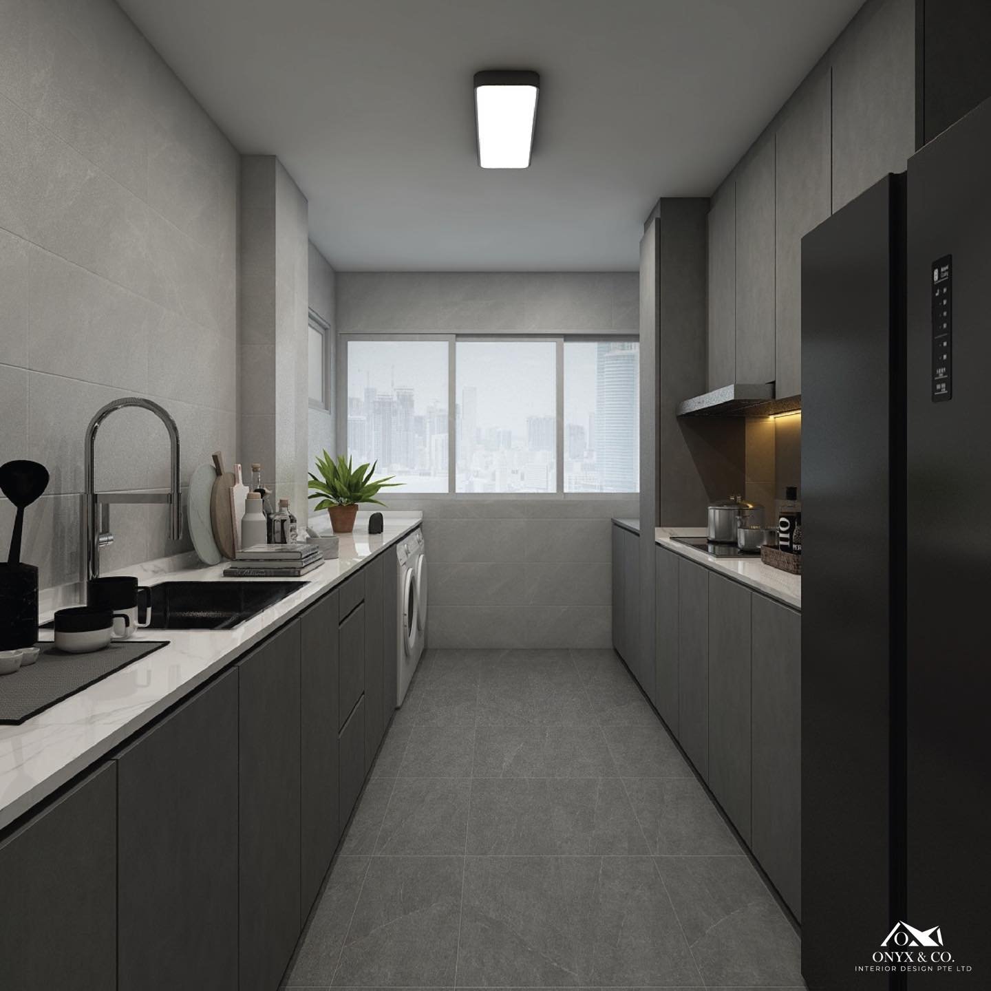 Designed to look clean, built to store more.
Streamlined cabinets give HDB kitchen a cleaner, more organised look &mdash; practical, modern, and easy on the eyes.✨

📩 DM us to elevate your HDB.
👉 Follow for more interior inspiration.

𝐂𝐨𝐧𝐭𝐚𝐜?