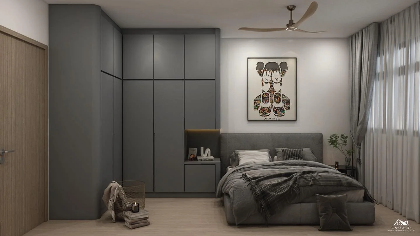 Grey tones, clean lines. ✨
A functional wardrobe brings order and a polished, neat look to a modern bedroom.

📩 DM us to start your makeover.
👉 Follow for more design inspiration.

𝐂𝐨𝐧𝐭𝐚𝐜𝐭 𝐮𝐬 𝐍𝐎𝐖 𝐟𝐨𝐫 𝐚 𝐅𝐑𝐄𝐄 𝐜𝐨𝐧𝐬𝐮𝐥𝐭𝐚𝐭𝐢?